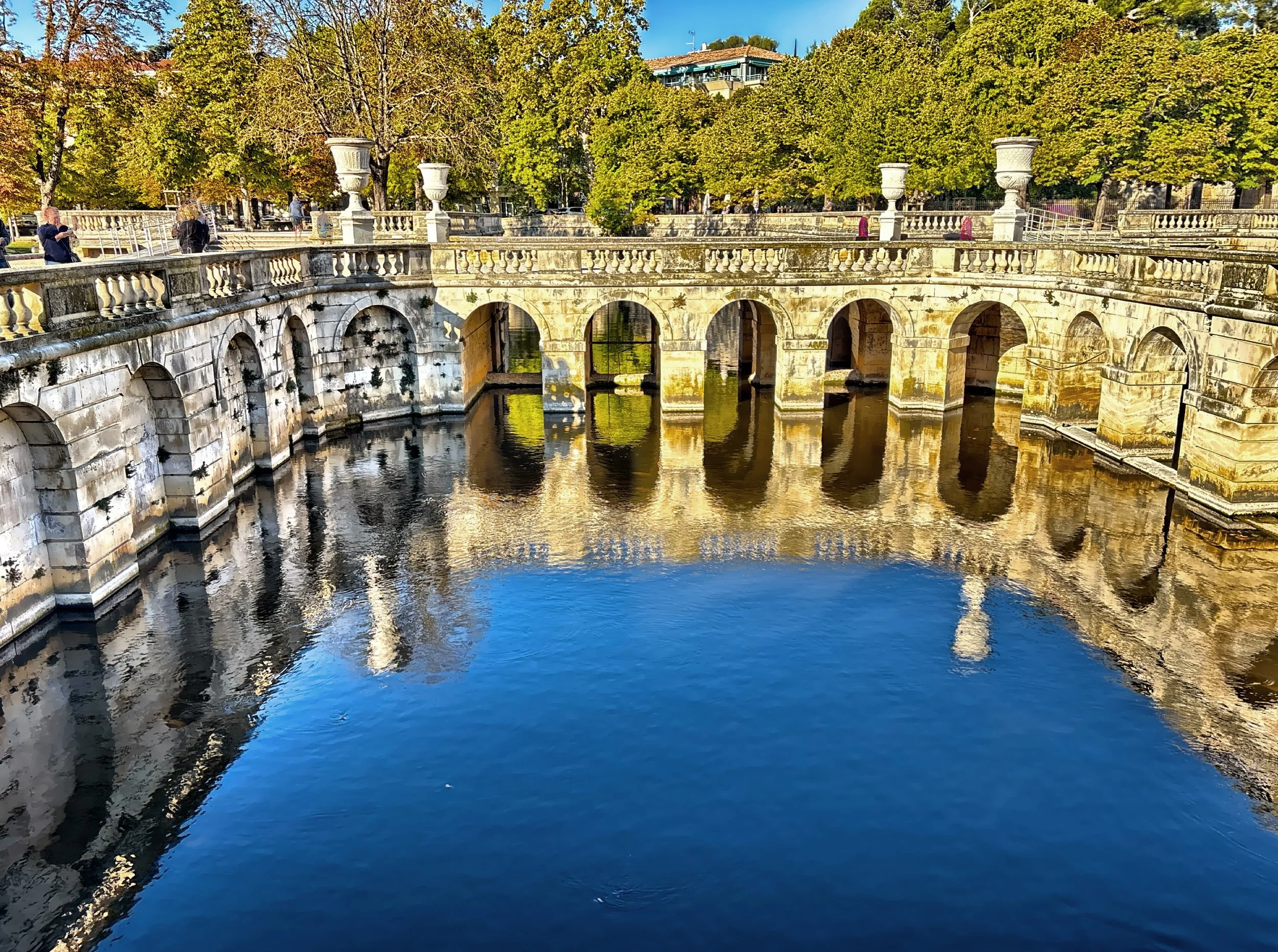  The gardens of Jardins de la Fontaine were designed in 1745. 