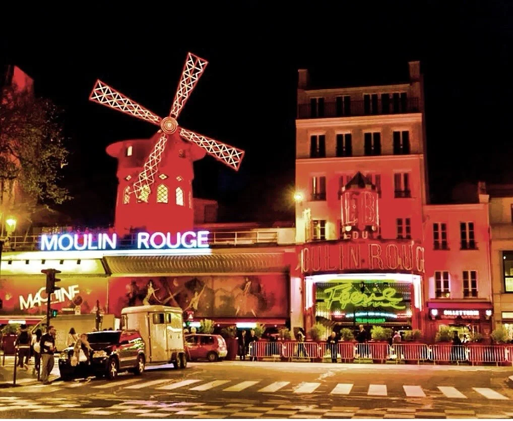 Moulin Rouge, Paris, France #moulinrouge #paris #nightclub #theater #architecture #travelphotography #travelinstagram #beautifulplacestotravel #gayroadtripper #wakingupinnewplaces #travelinstagram  #exploring #daytrips #LiveYourLife #wonderfulplaces 