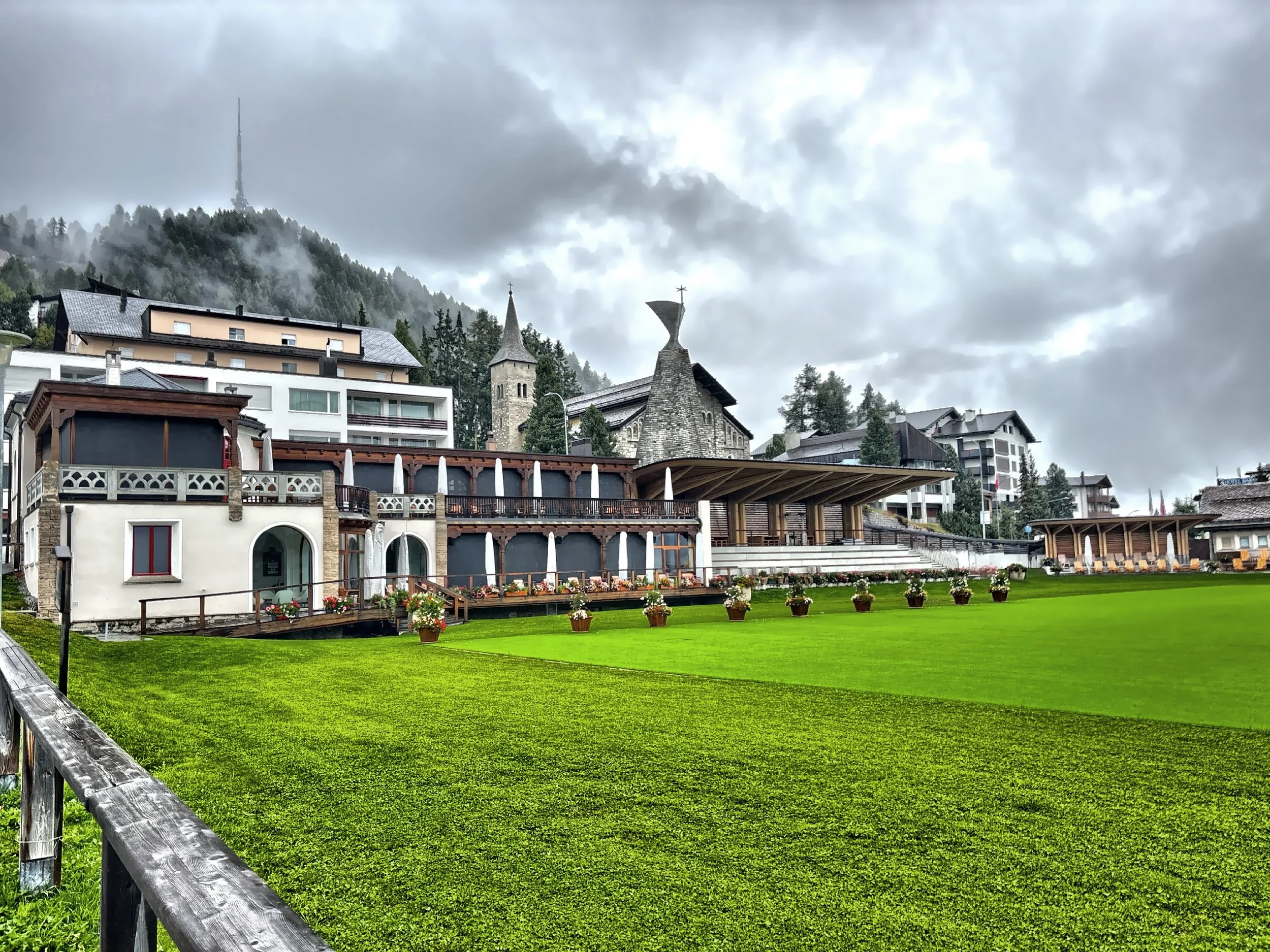  The Kulm Country Club is part of the legendary Kulm Hotel, which first opened in 1856 and played a pioneering role in establishing St. Moritz as a world-class resort. The hotel is also credited with introducing Switzerland’s first electric lights, i
