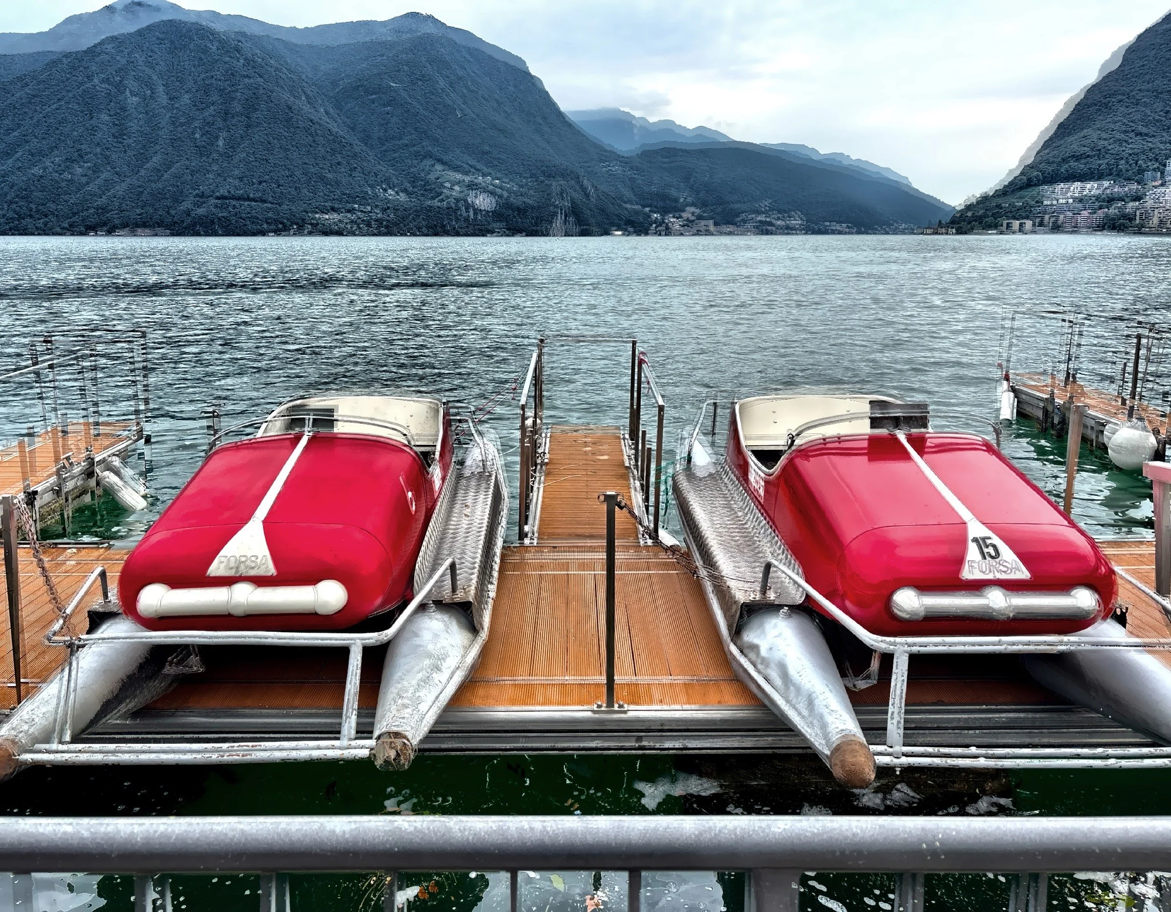  Vintage-style pedal boats 