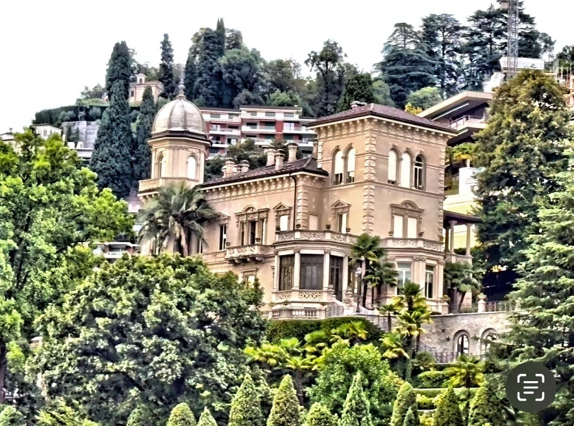  Villa Helios in Castagnola, a suburb of Lugano. 