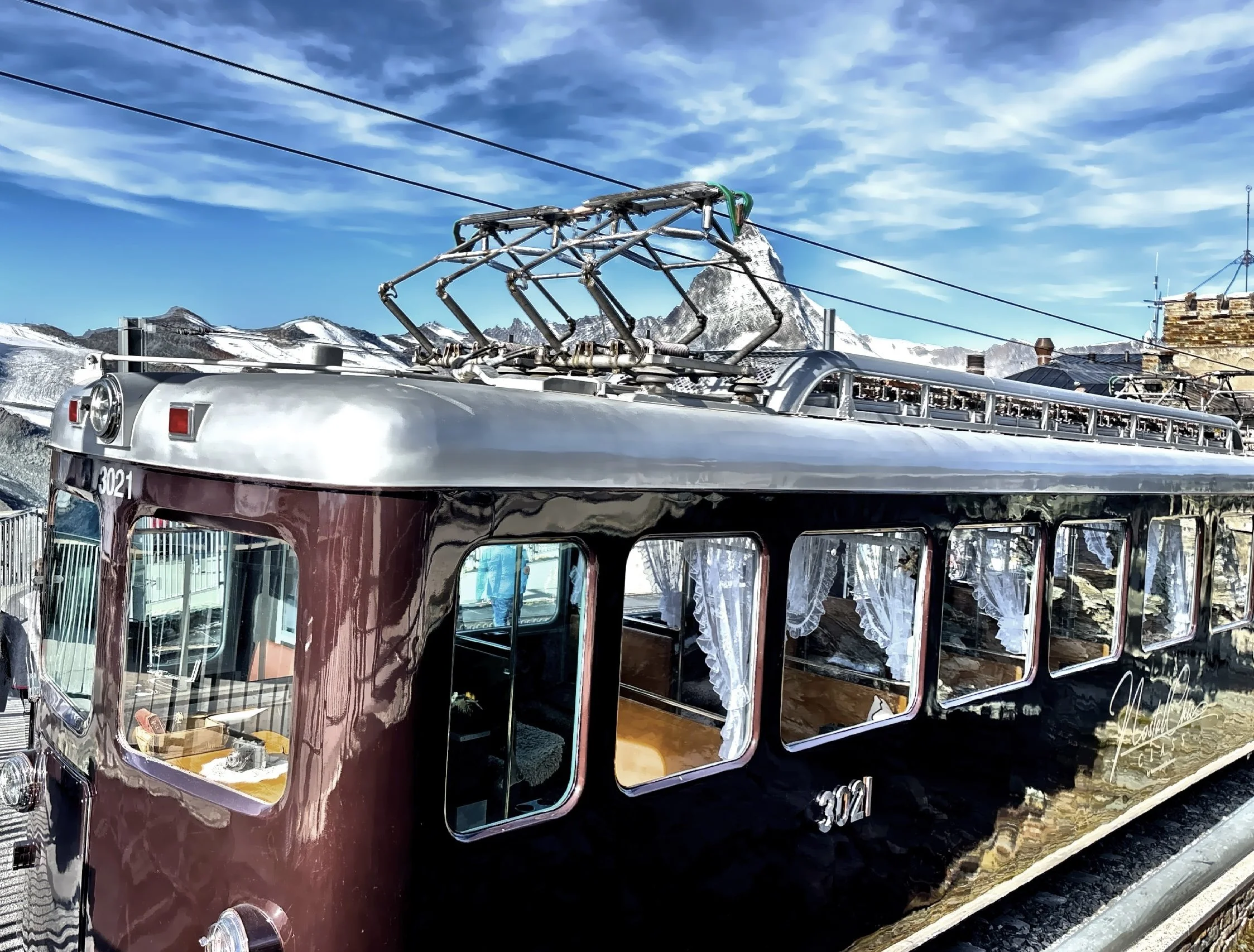  A vintage cogwheel train  
