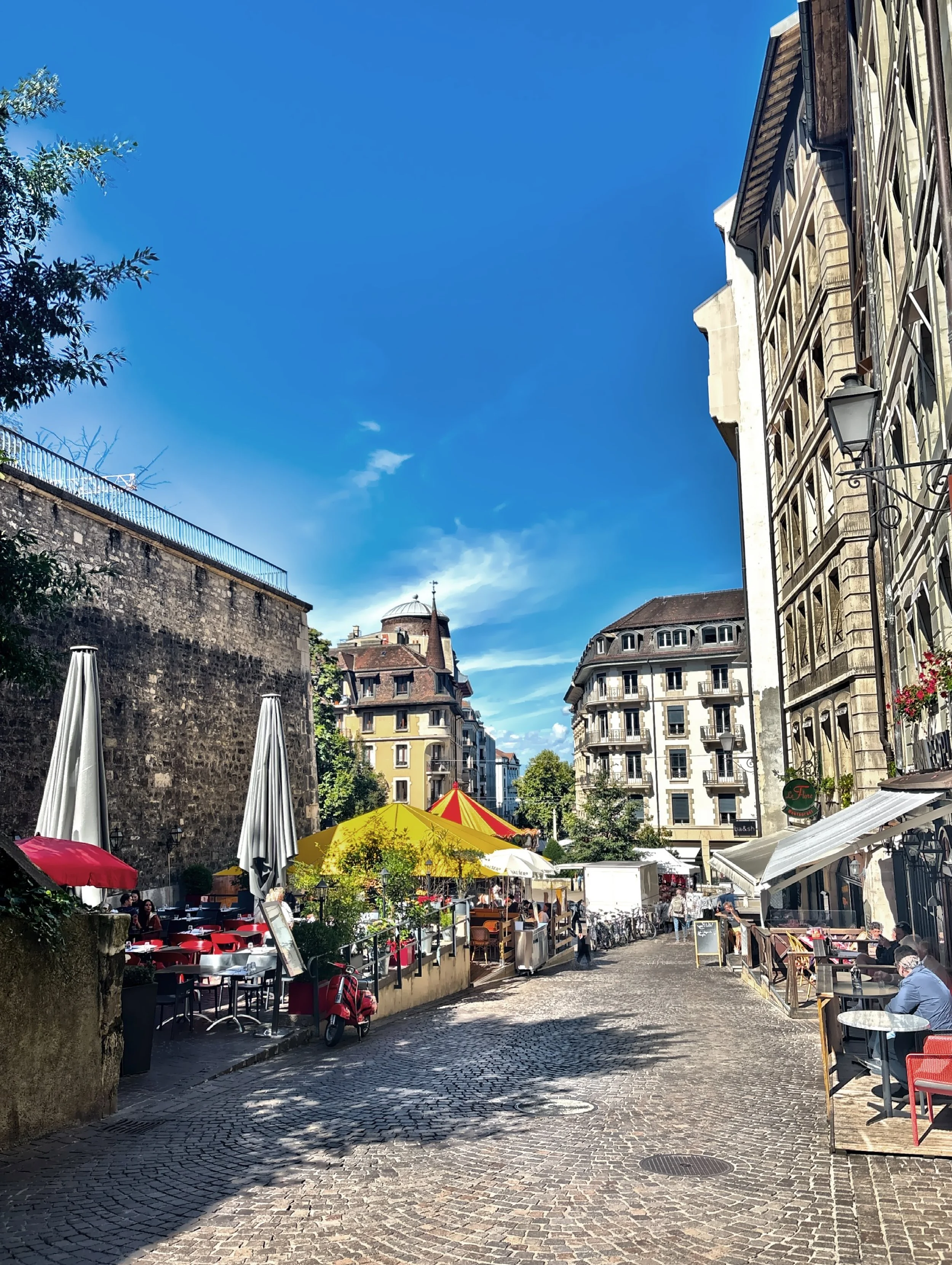  It’s the kind of place where you can sip an espresso on a sunny terrace and hear five languages in ten minutes. 