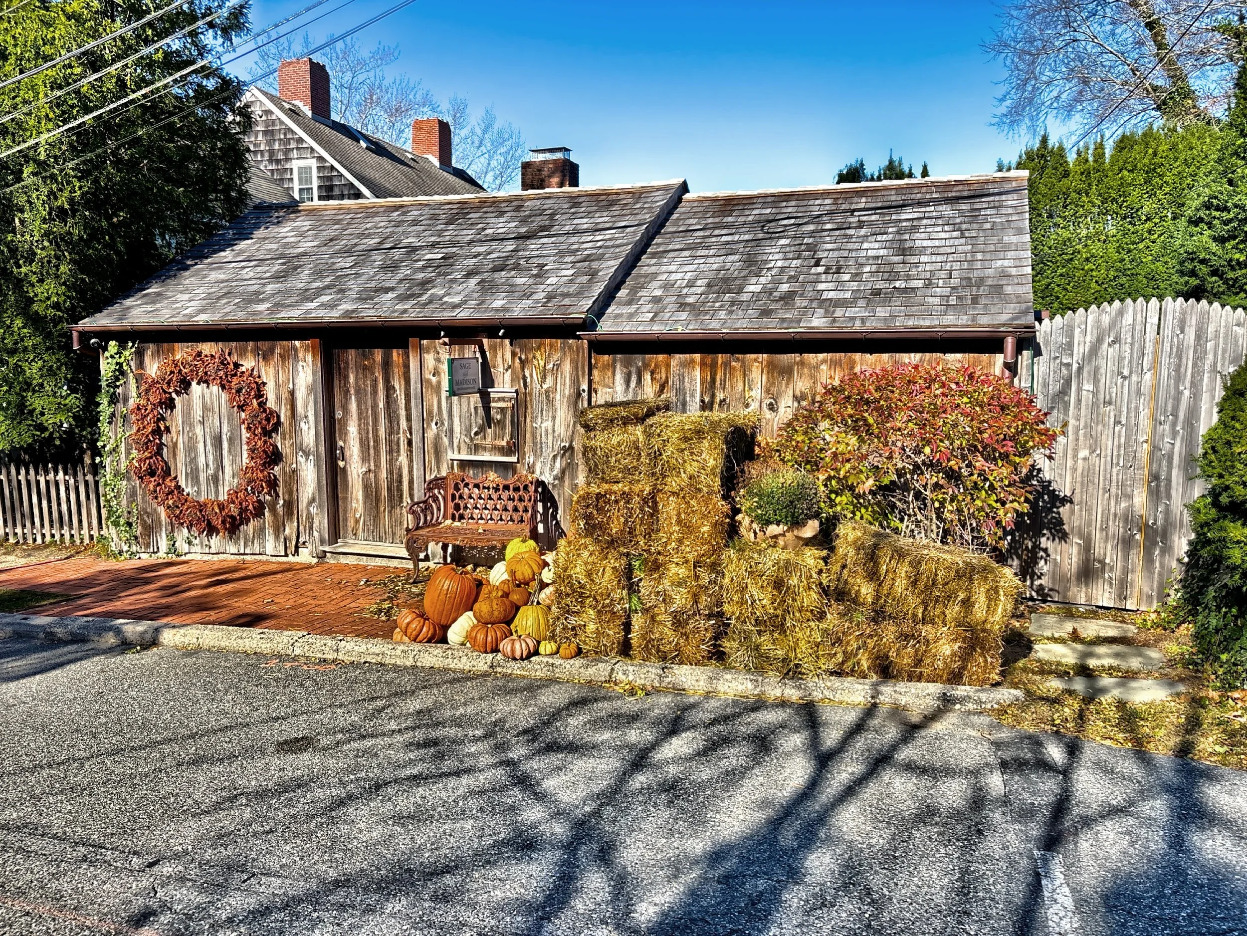  This 17th-century rustic barn is the home of Sage &amp; Madison. 