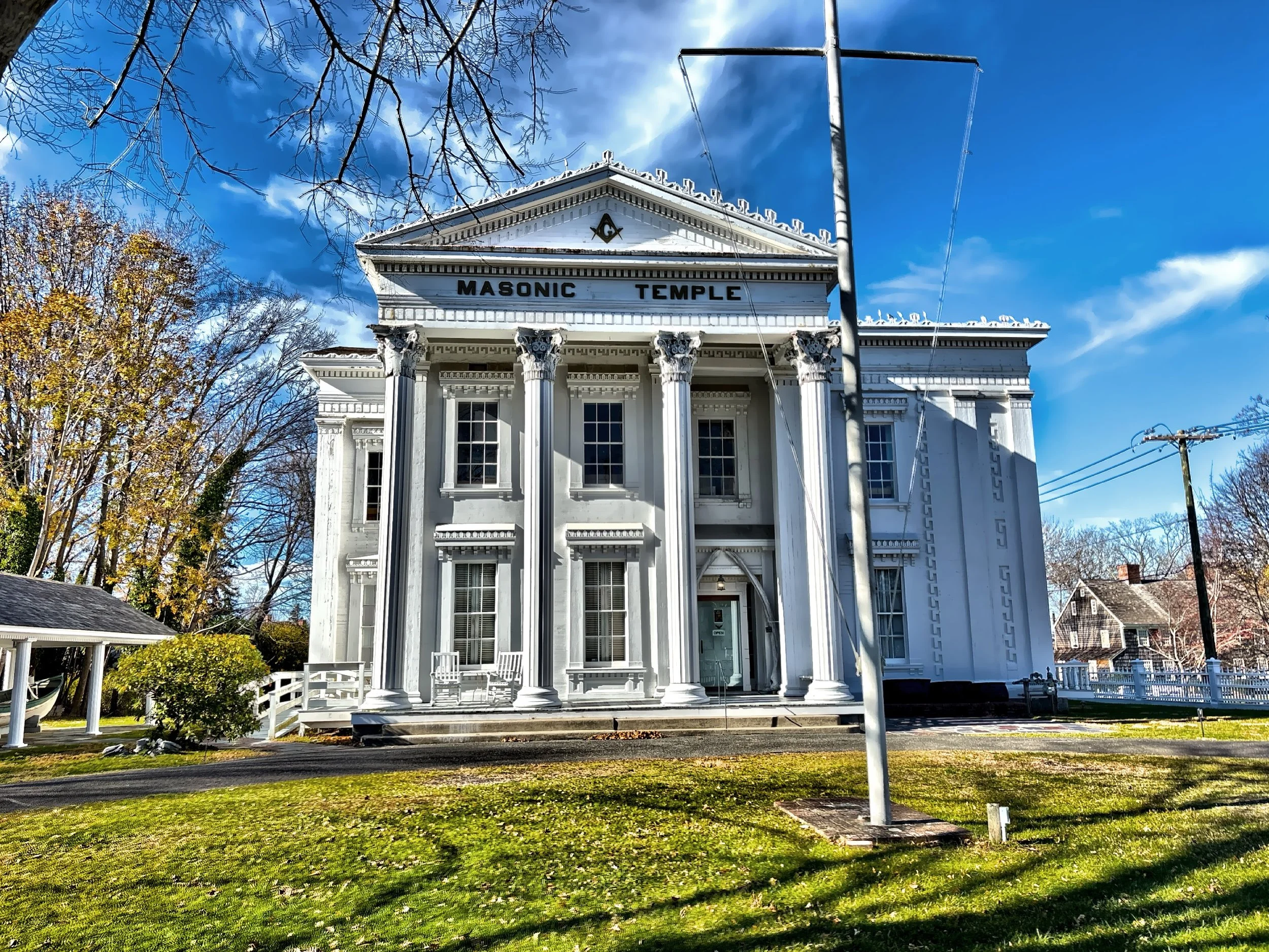  The Sag Harbor Whaling &amp; Historical Museum housed in a structure built in 1845. 