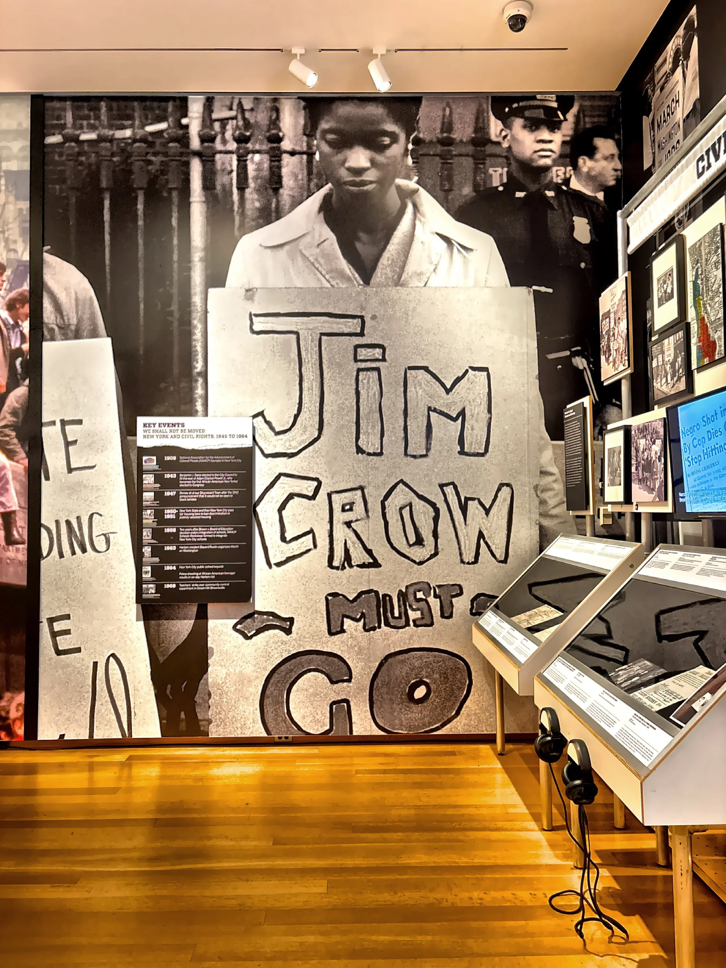  Exhibit related to American Civil Rights Movement. 