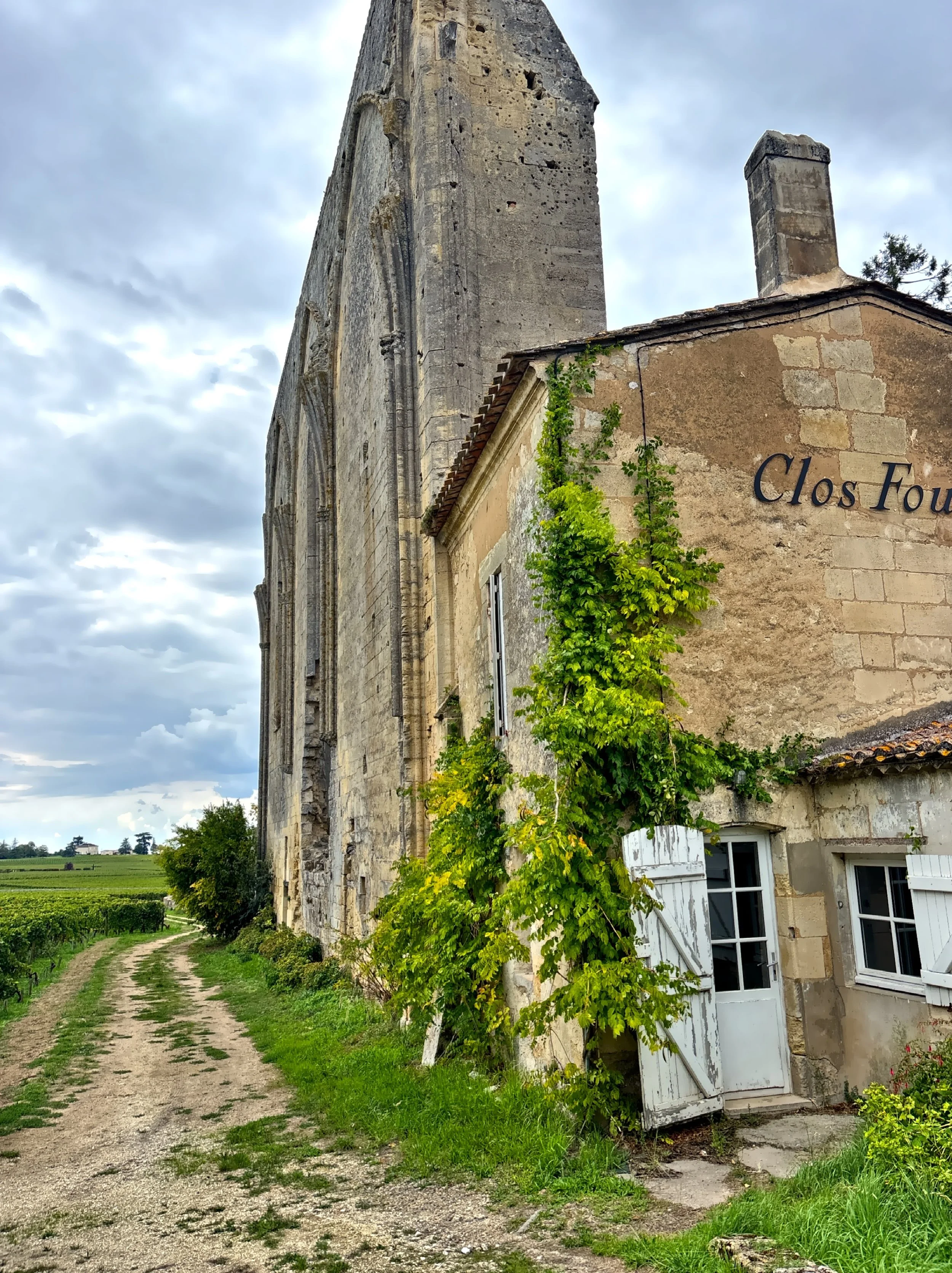  This was a 14th-century cloister that has been repurposed into a popular spot for enjoying Bordeaux wine amidst the historic grounds. 
