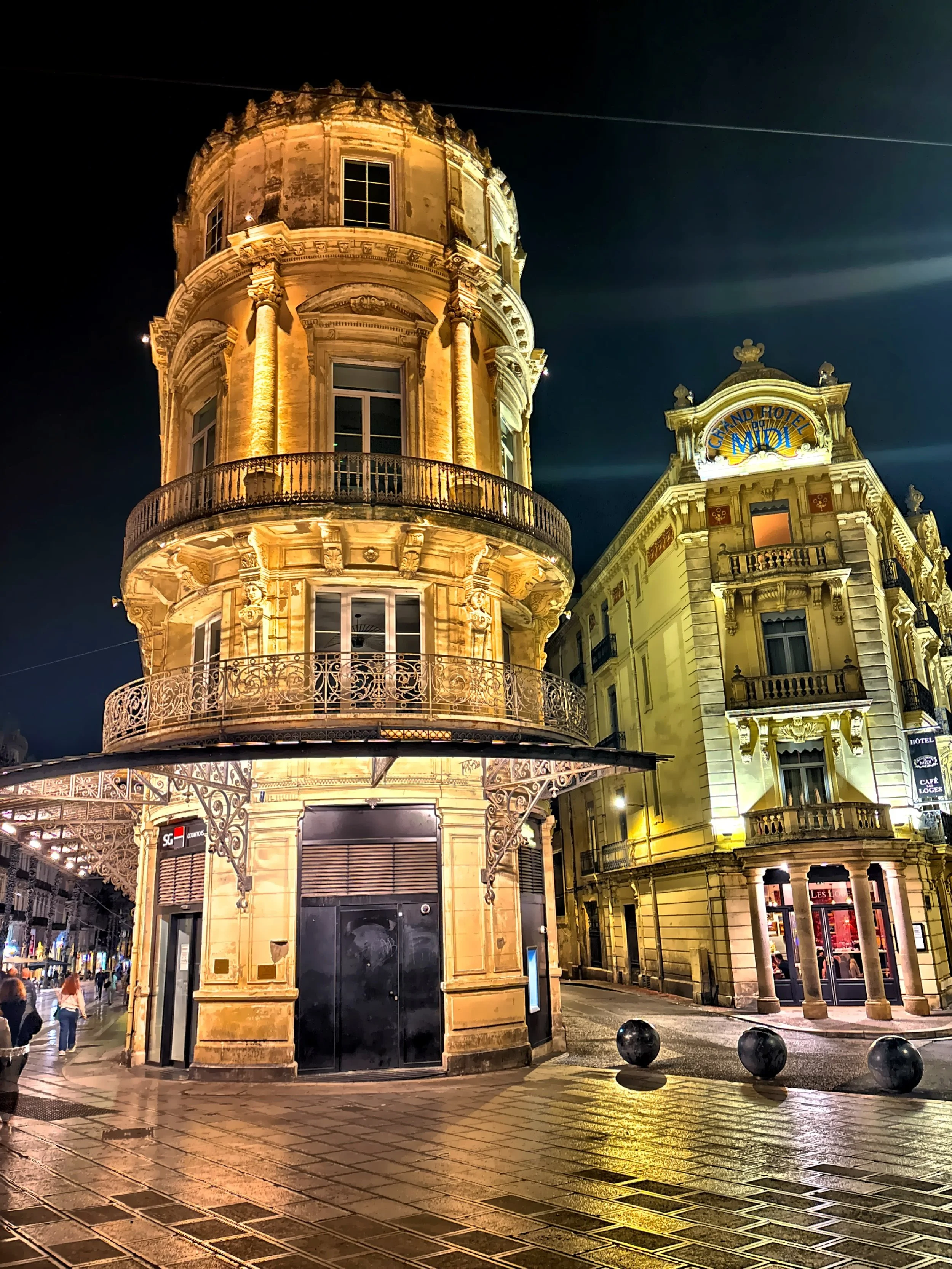  The Grand Hotel du Midi a historic hotel in the Place de la Comedie. 