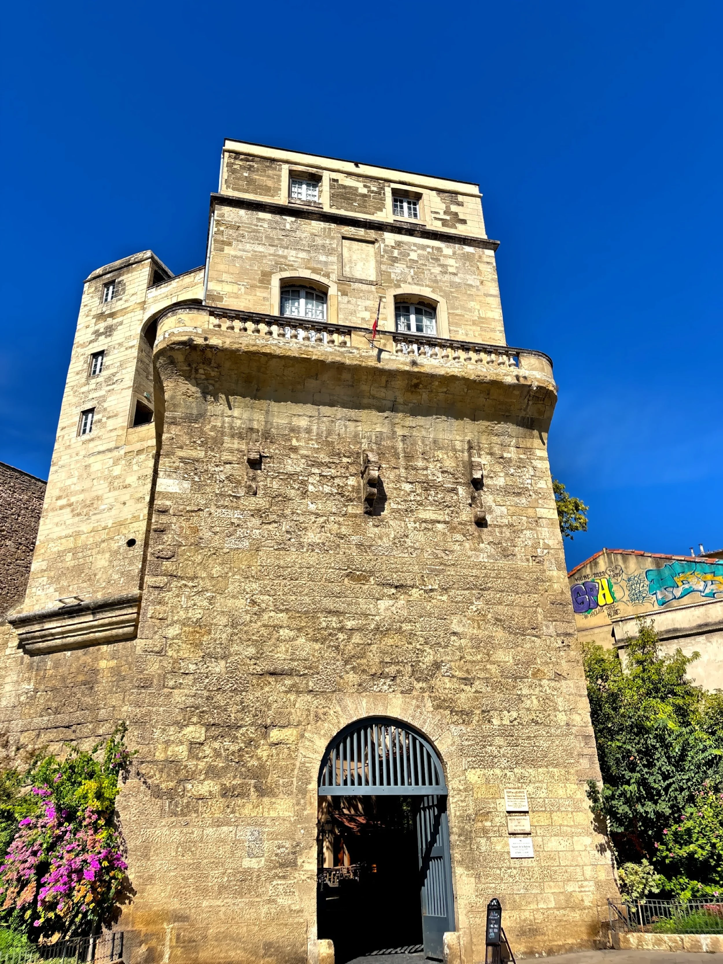  This tower is a remnant of the 12th-century city fortification. 