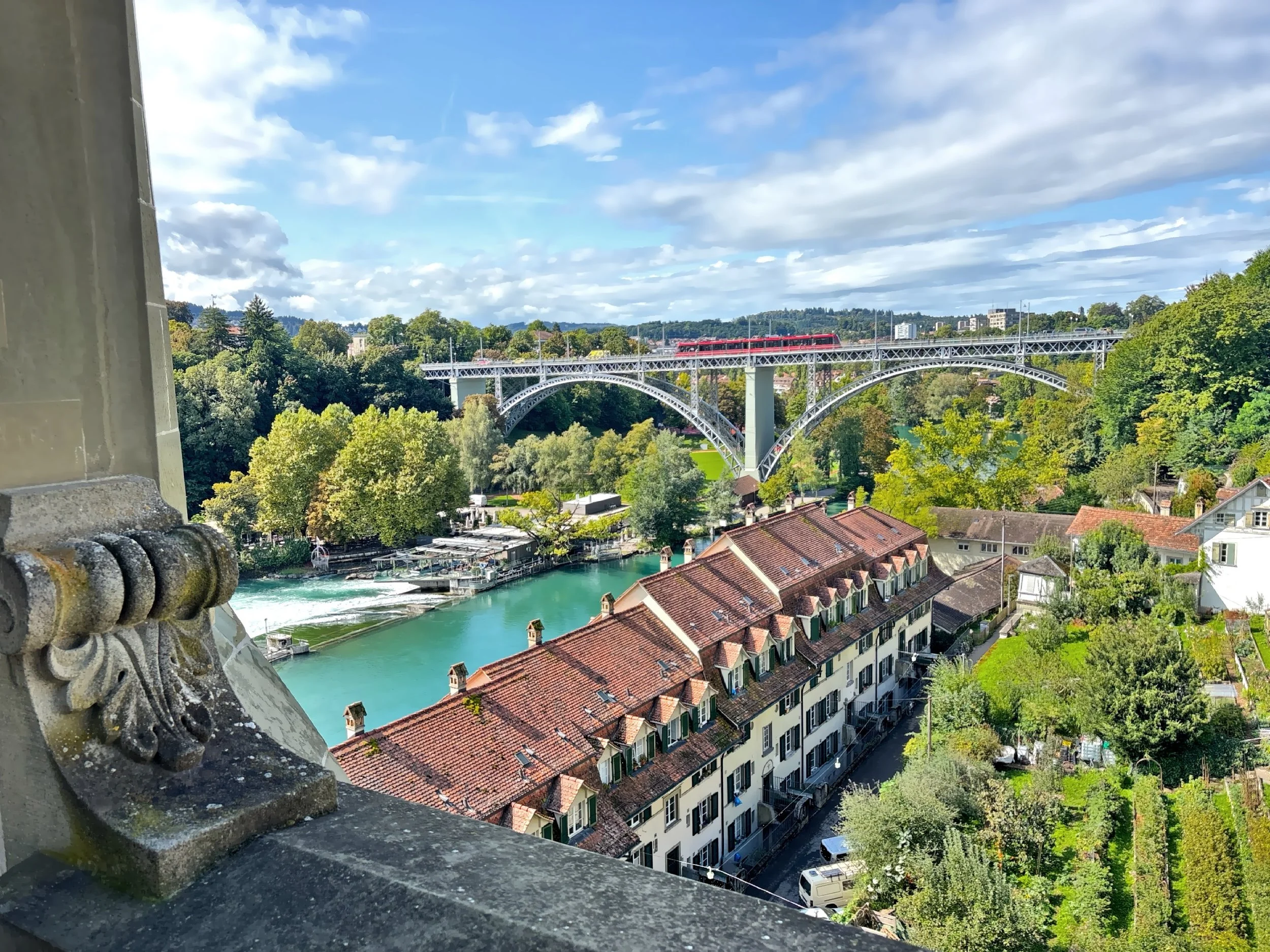  In summer, locals jump straight into the Aare River and float downstream—it’s one of the most authentic Bern experiences. 