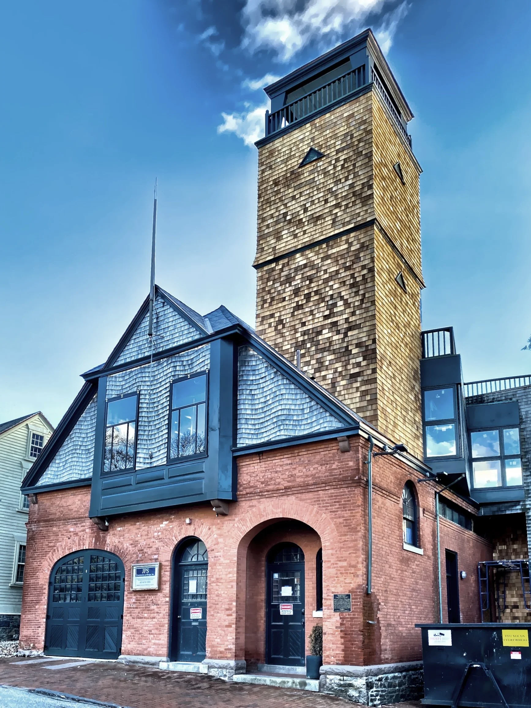  The historic Victorian-style Old Fire Station No. 1 was constructed in 1885.  It housed one of the nation’s first organized fire companies known as Old Torrent No. 1.  Today it has been covered to a private residence. 