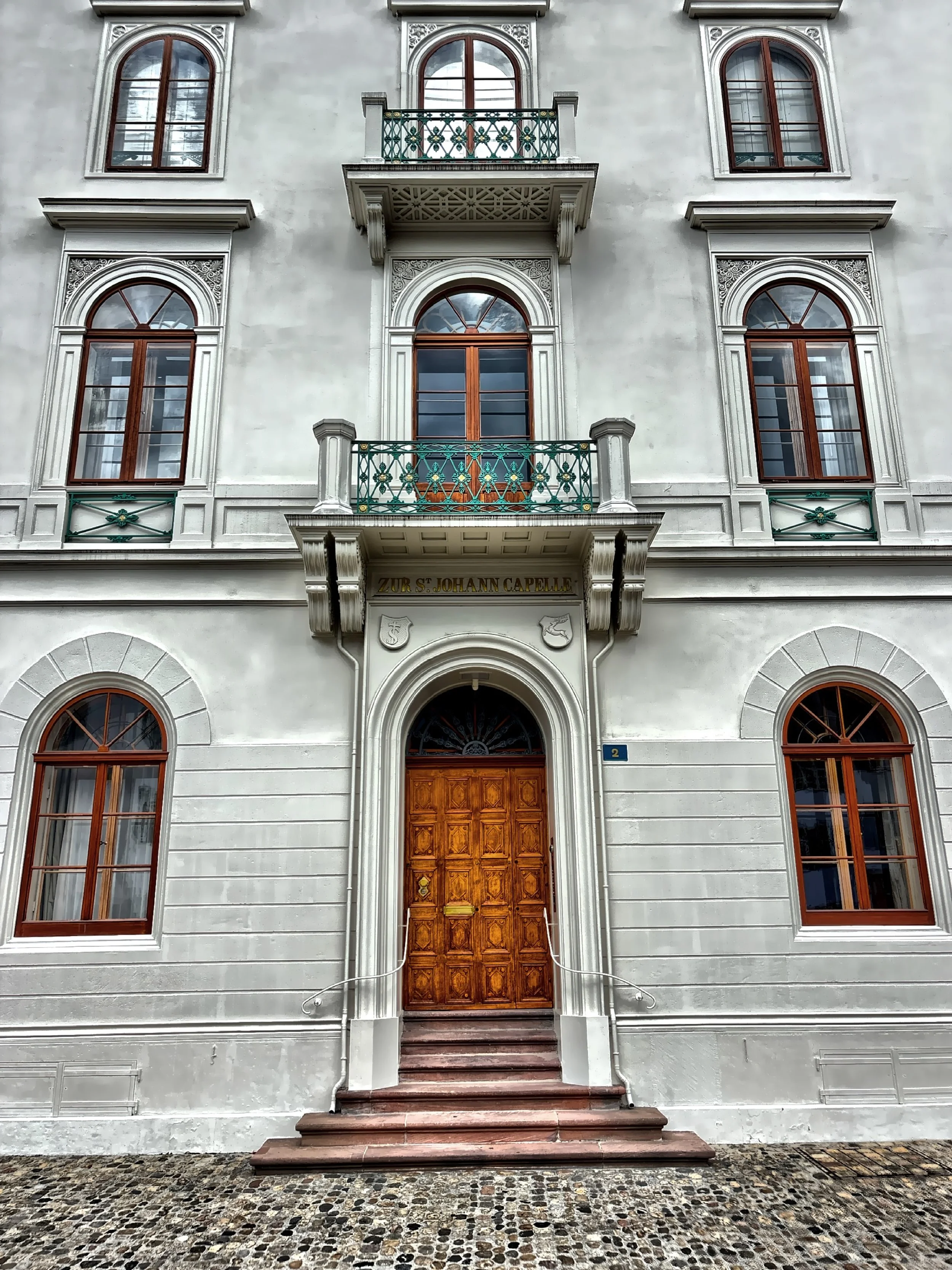  The entrance to the St. Johann Chapel which was built in 1841. 