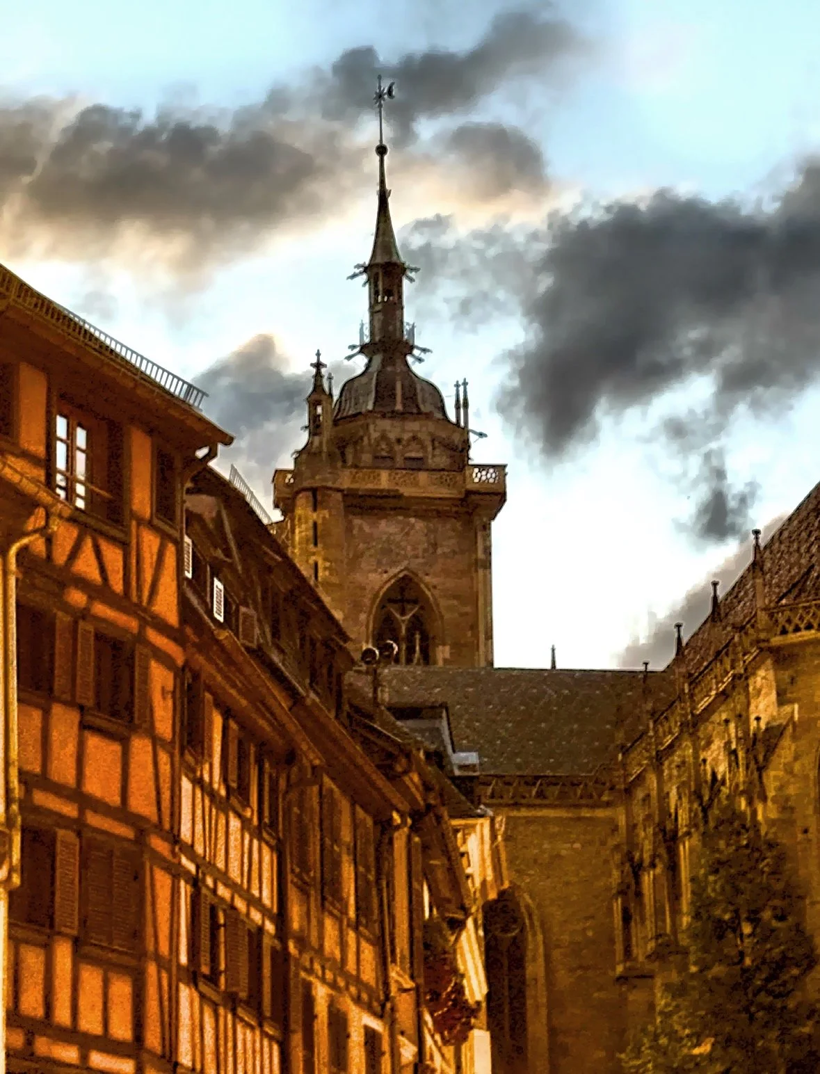  Amid Colmar’s half-timbered houses, St. Martin’s Church offers a moment of stillness and history. 