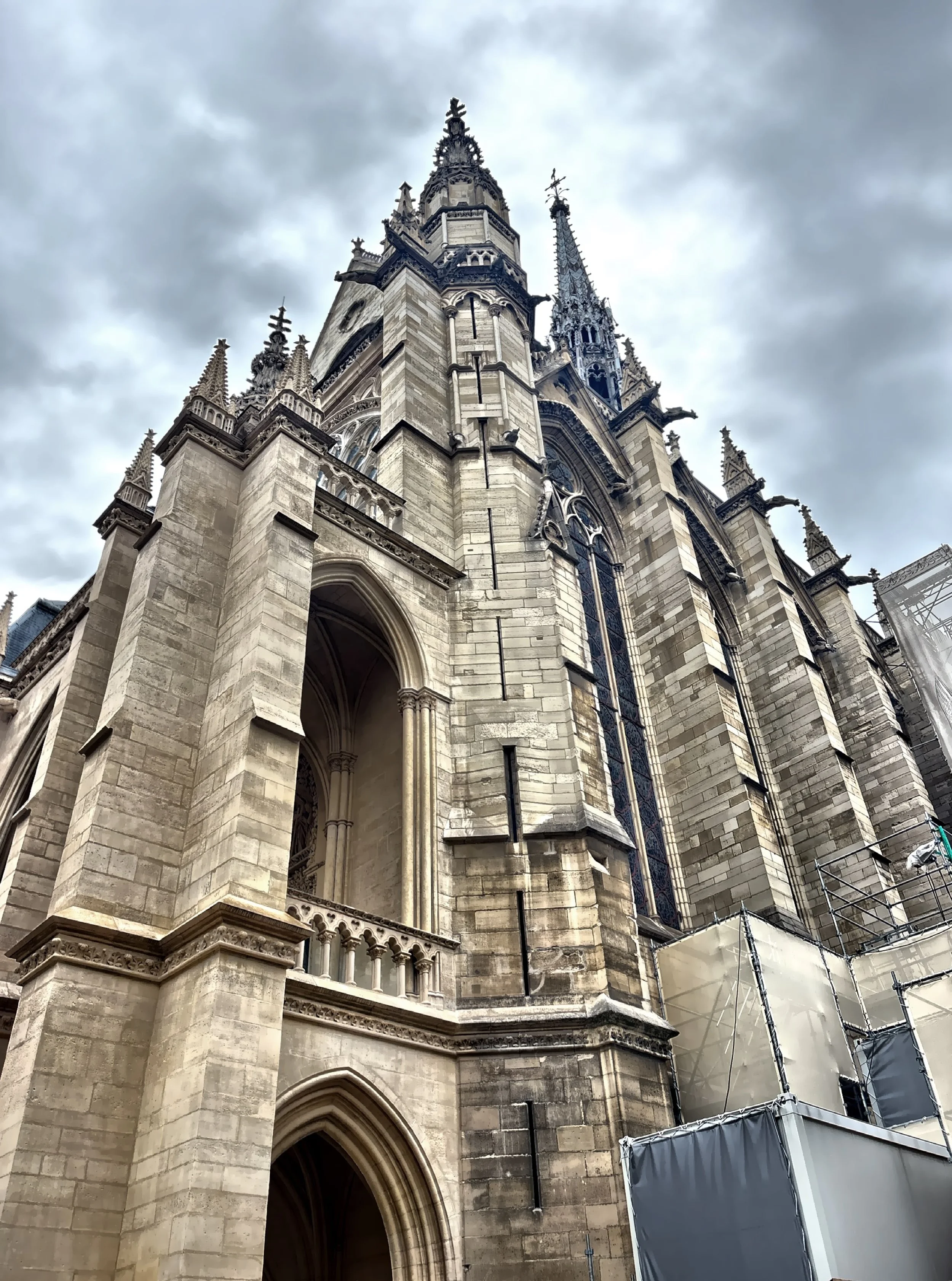  The exterior facade 