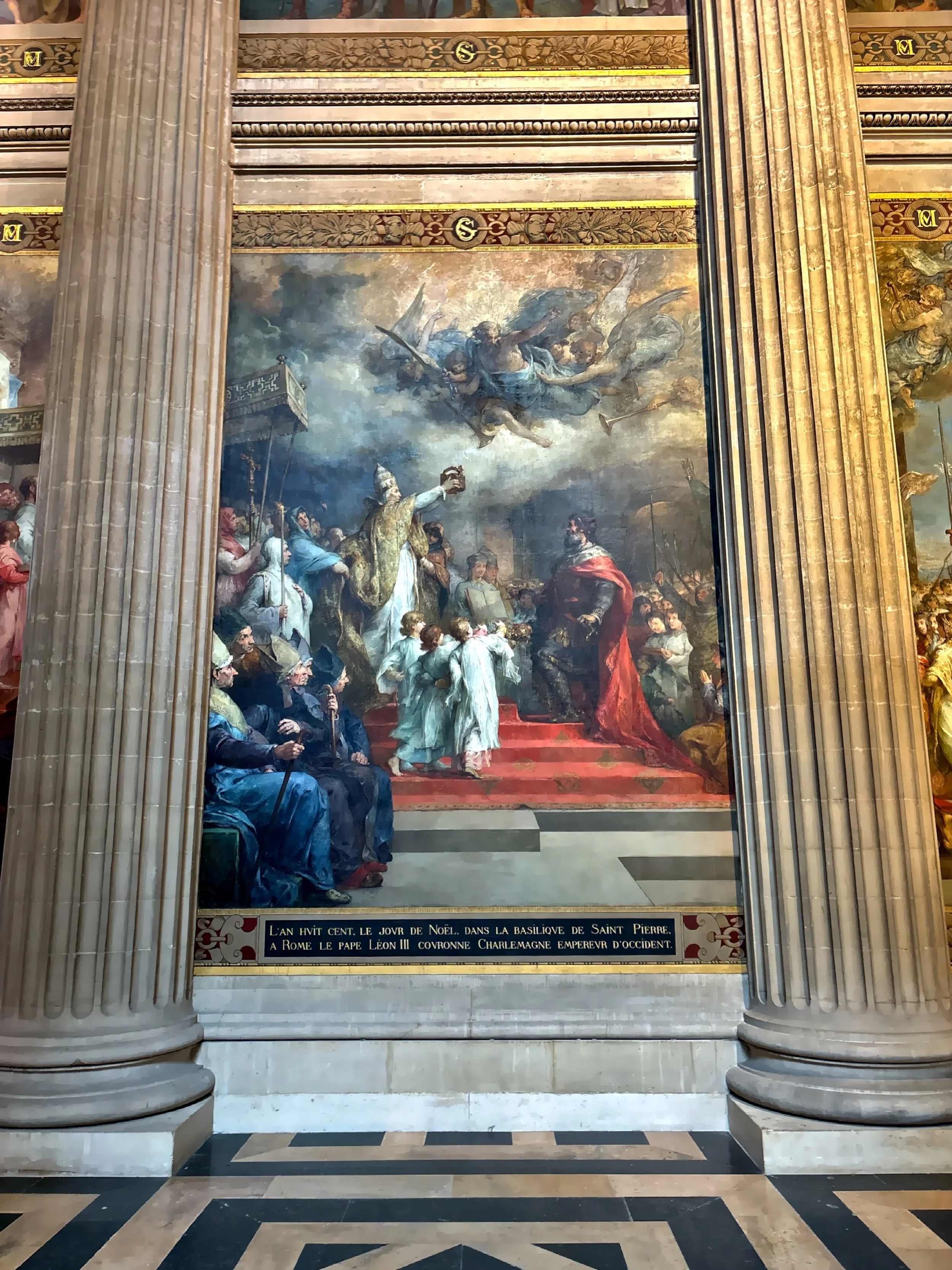   The Coronation of Charlemagne  by French artist Henri Leopold Levy. 