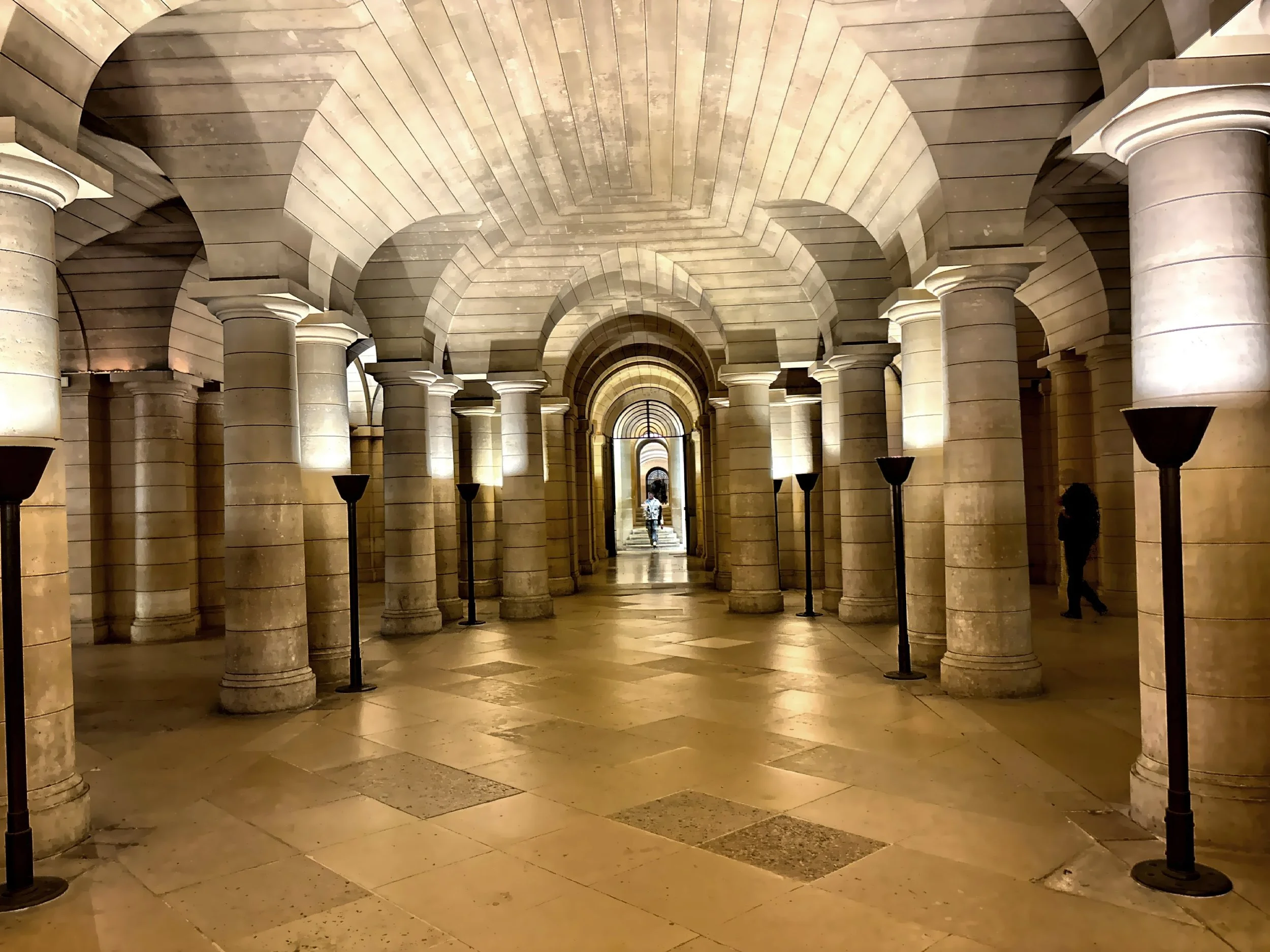  In the crypt 