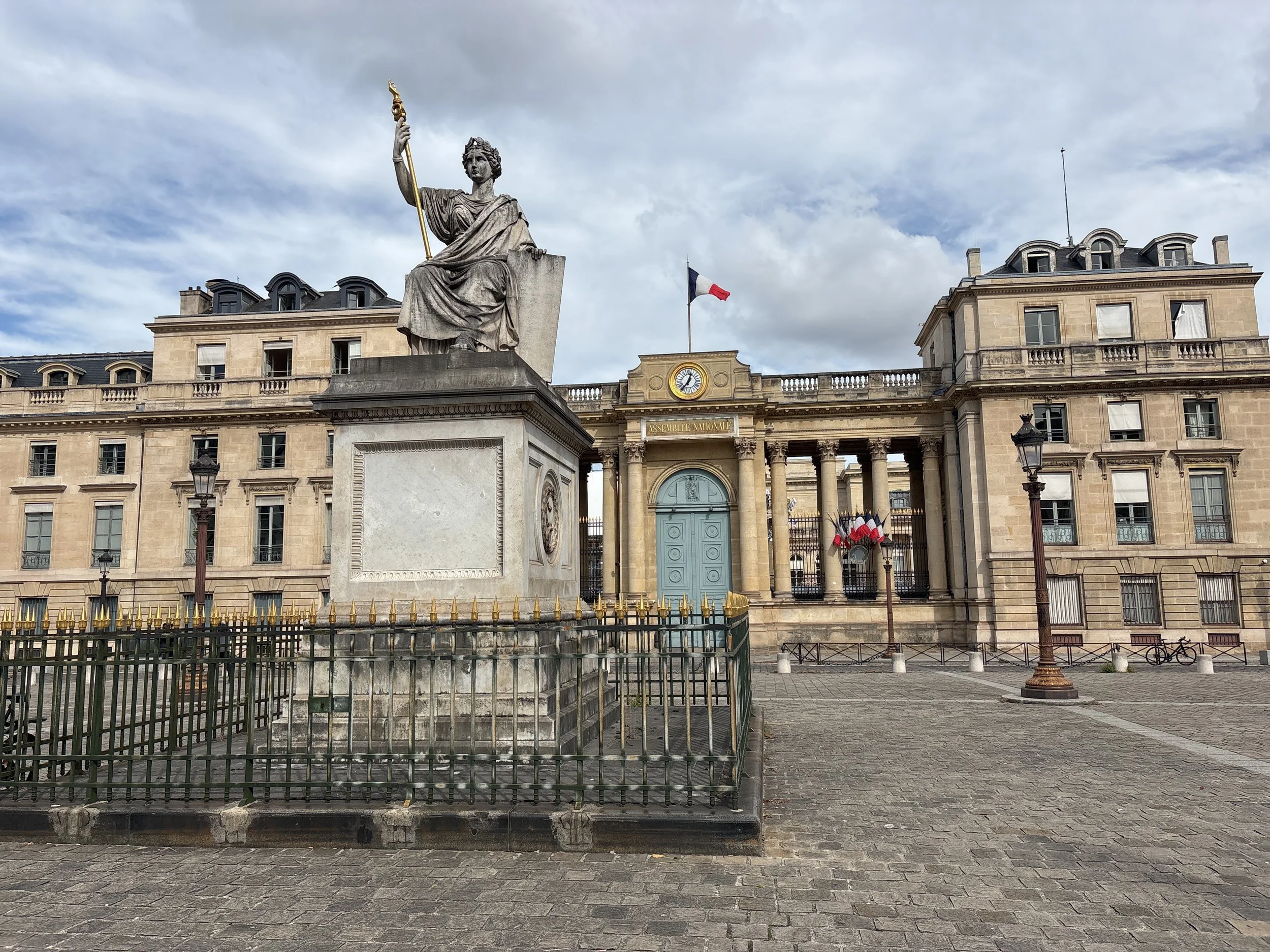  Palais Bourbon, the seat of the French National Assembly   