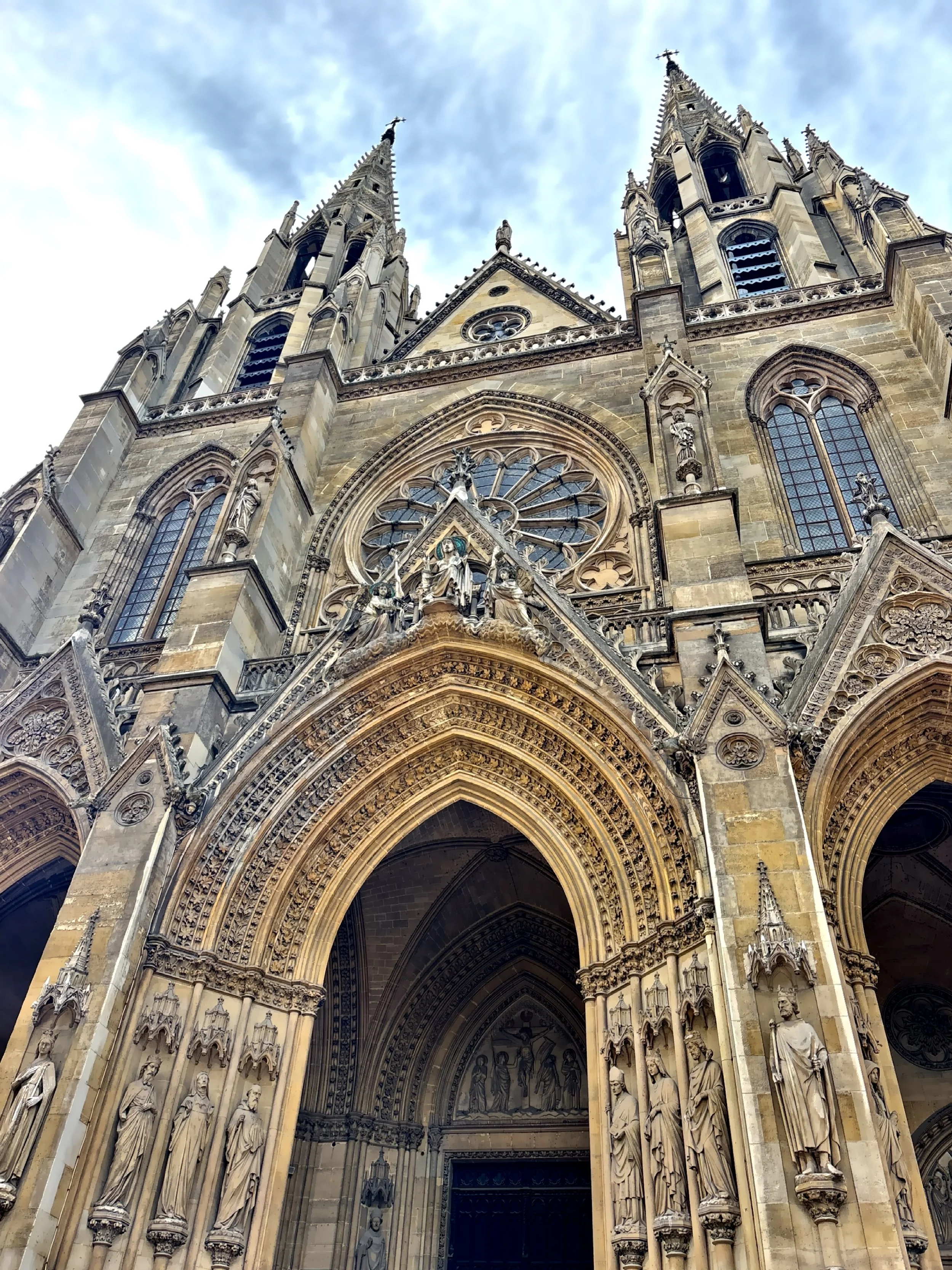  The exterior of Chapelle du Jesus-Enfant built between 1878 and 1881. 