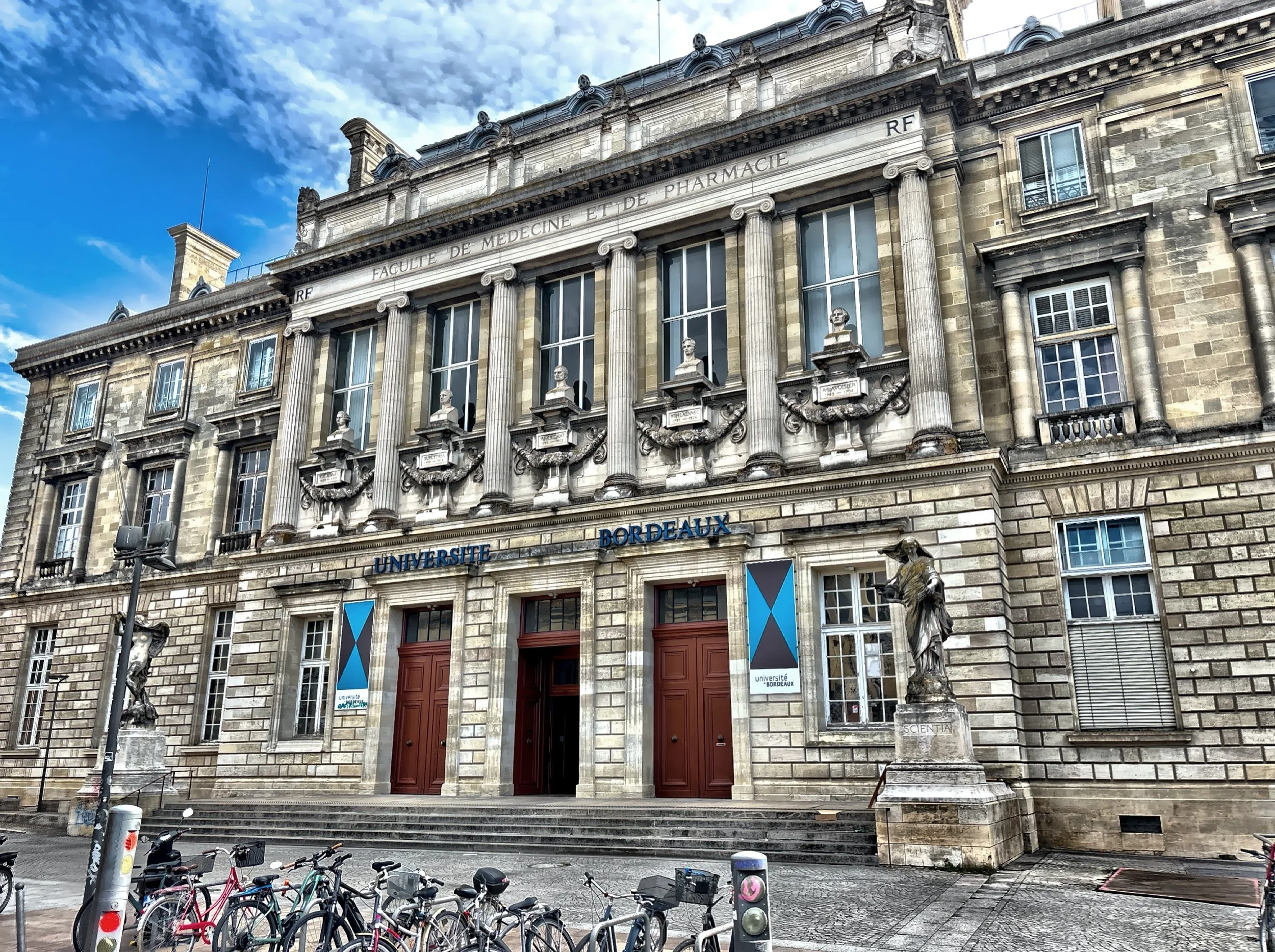  The University of Bordeaux was founded in 1441 and it is one of the oldest universities in the country. 