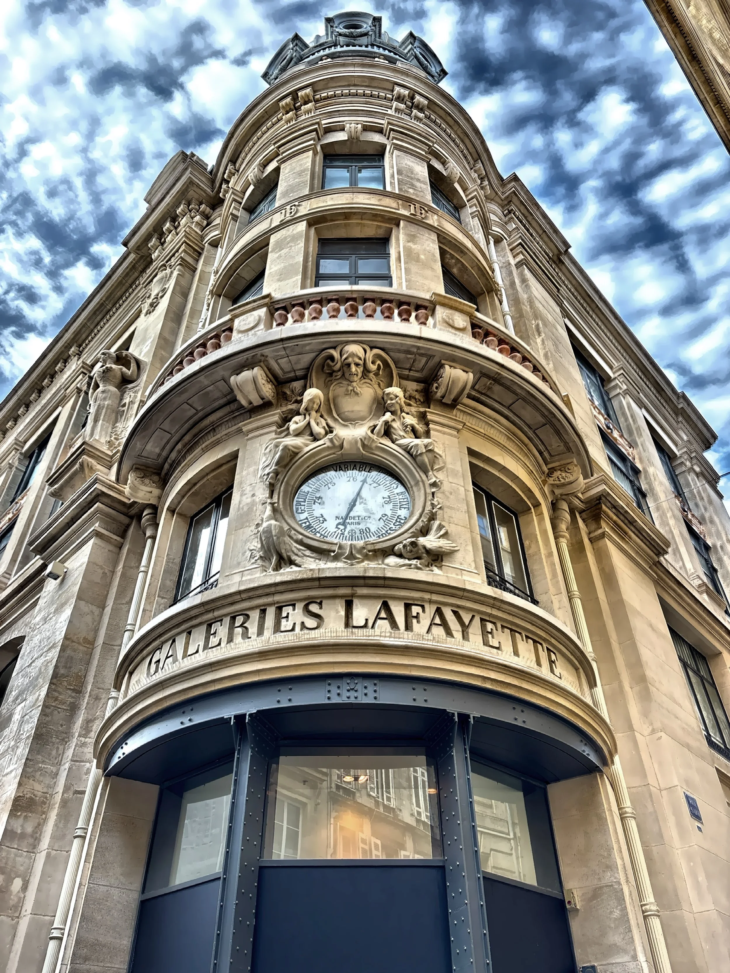  The Galeries Lafayette department store. 