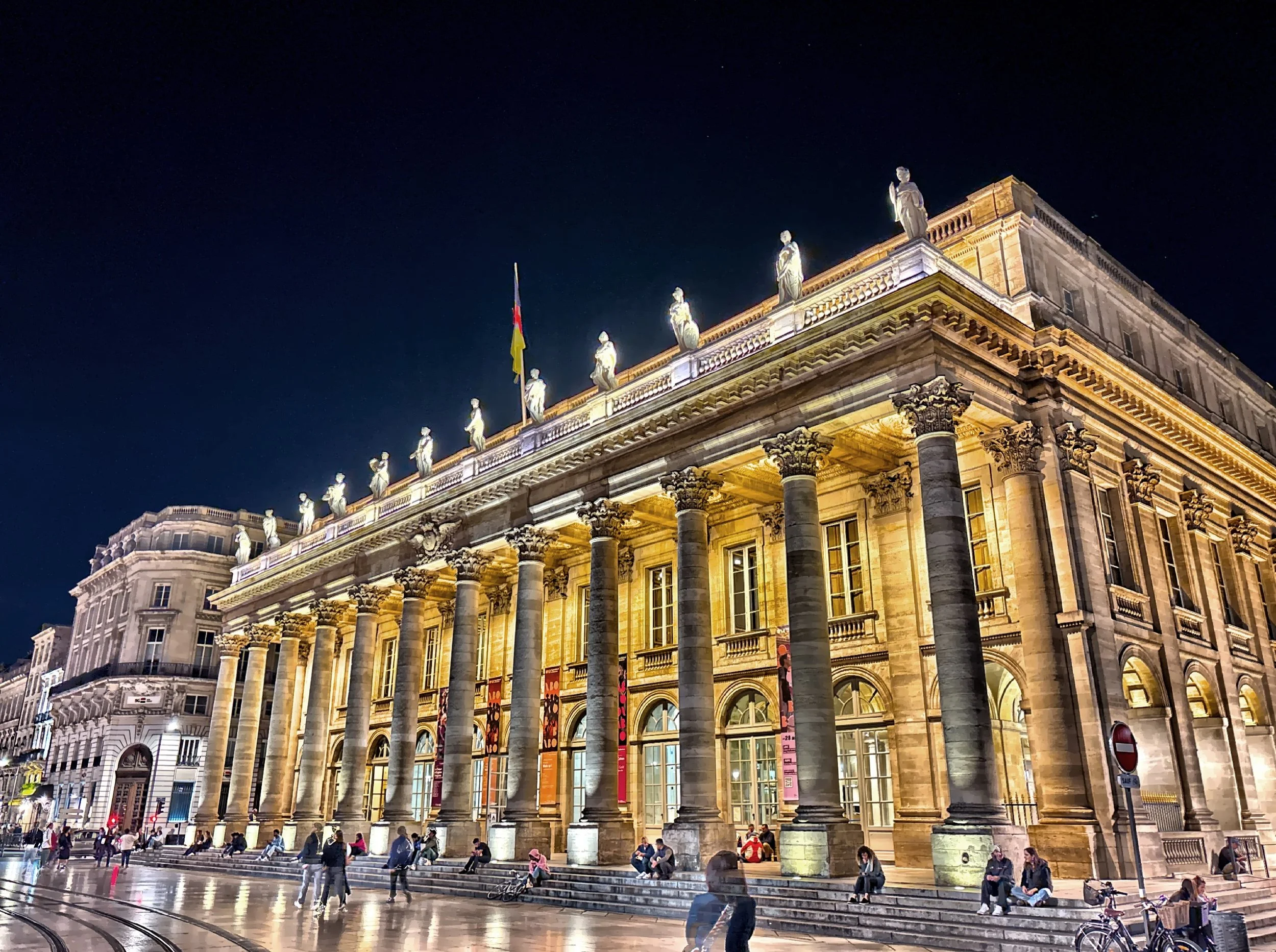  The Grand Theater is an opera house and considered to be one of the most beautiful 18th-century century halls in the world. 
