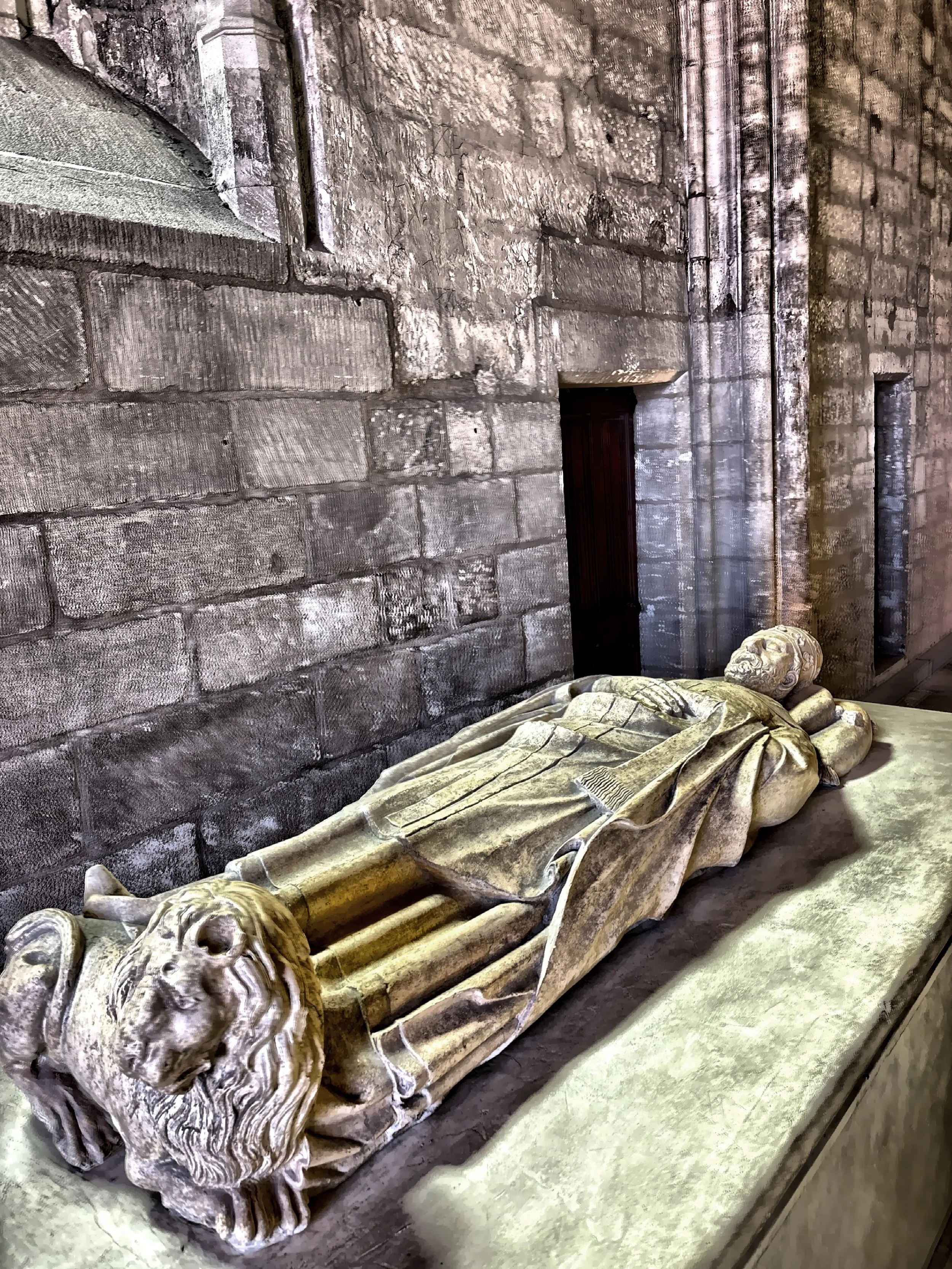  A 14th-century seat of papal power during the Avignon Papacy. 
