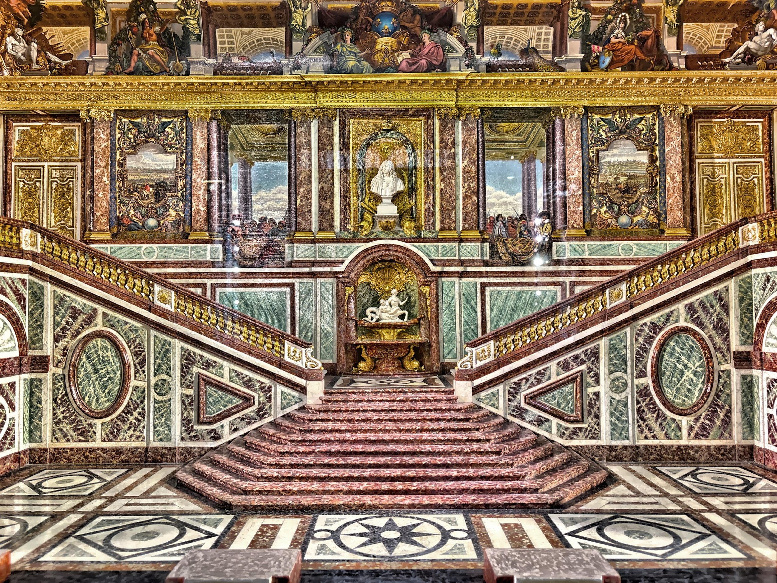  Gilded halls, grand dreams. 