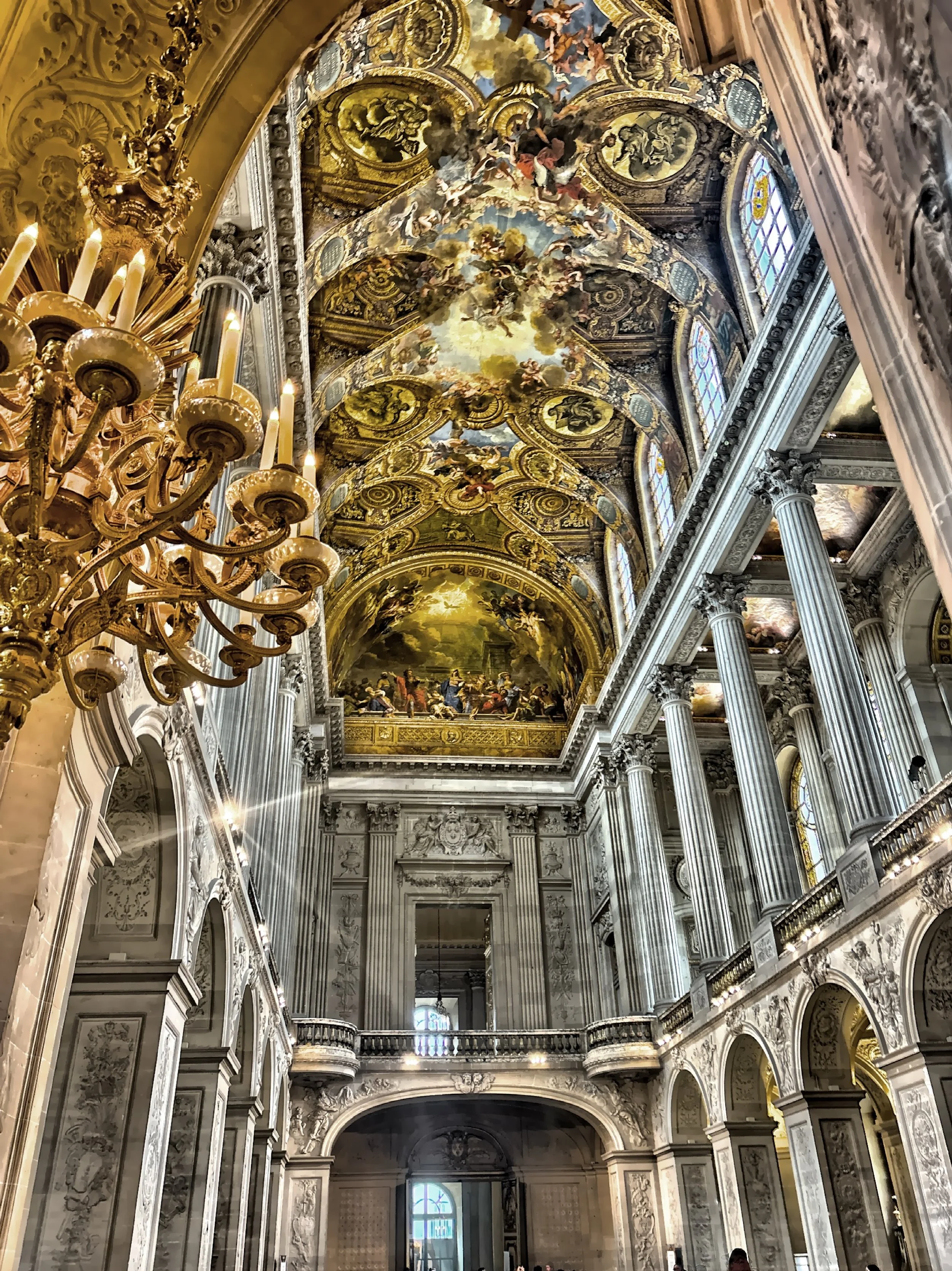  Columns marching in disciplined elegance. 
