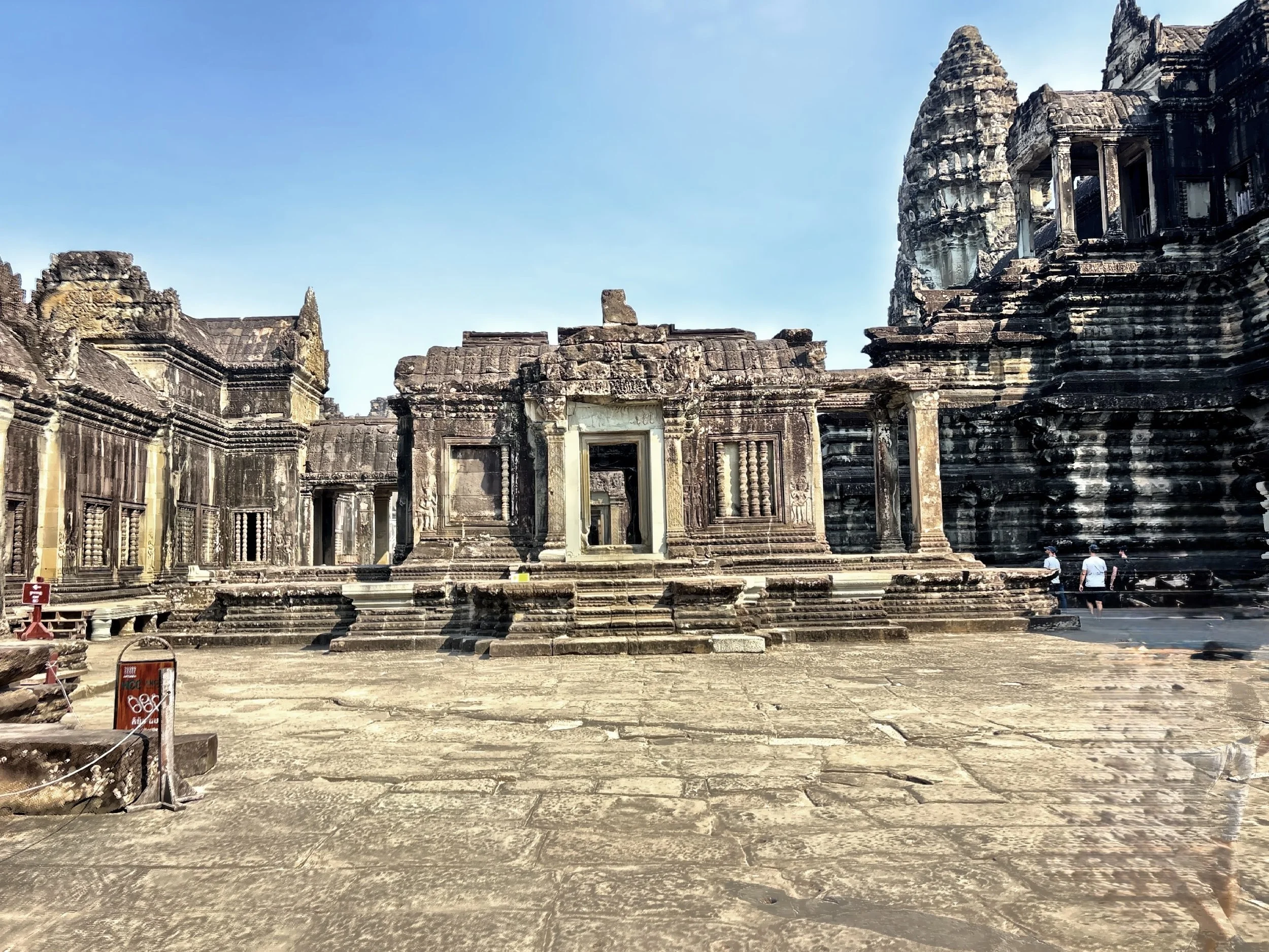  During the the 1970’s with the Civil War and Khmer Rouge era, many people lived in an around here to escape violence. 