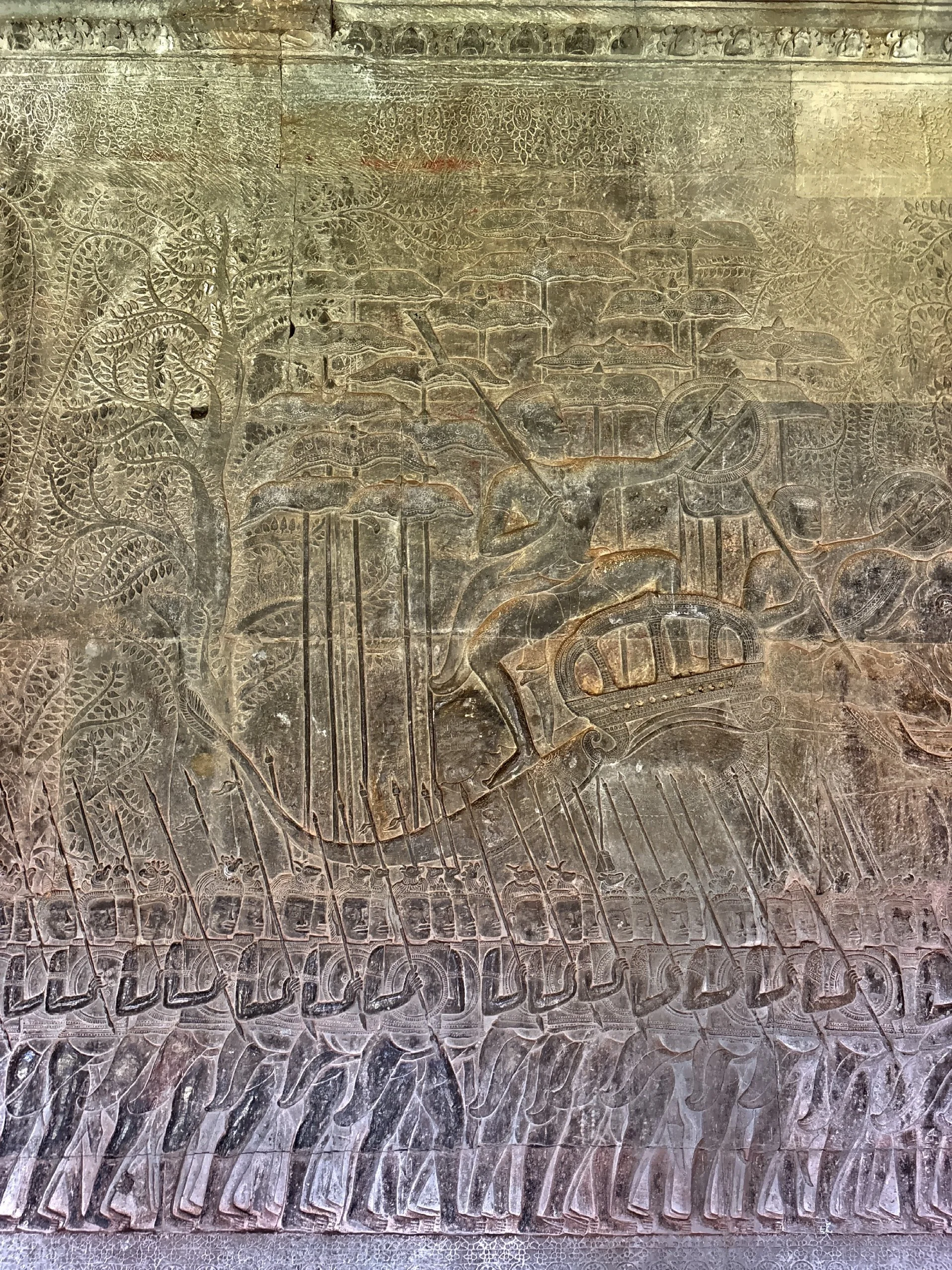  Intricate bas-reliefs that have survived nearly 900 years of history. 