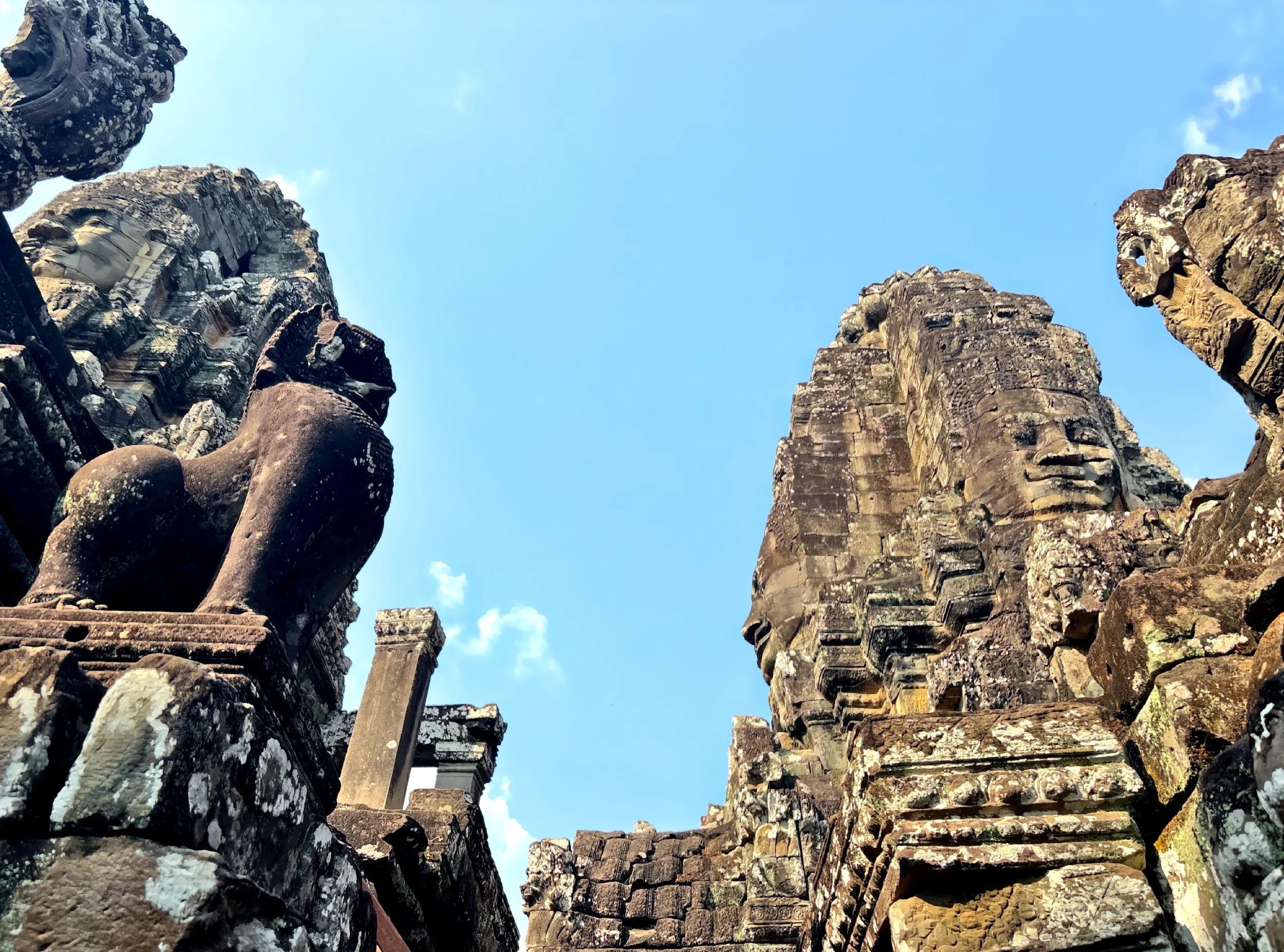 A Buddhist Ruin With 216 Smiling Faces - Bayon Temple