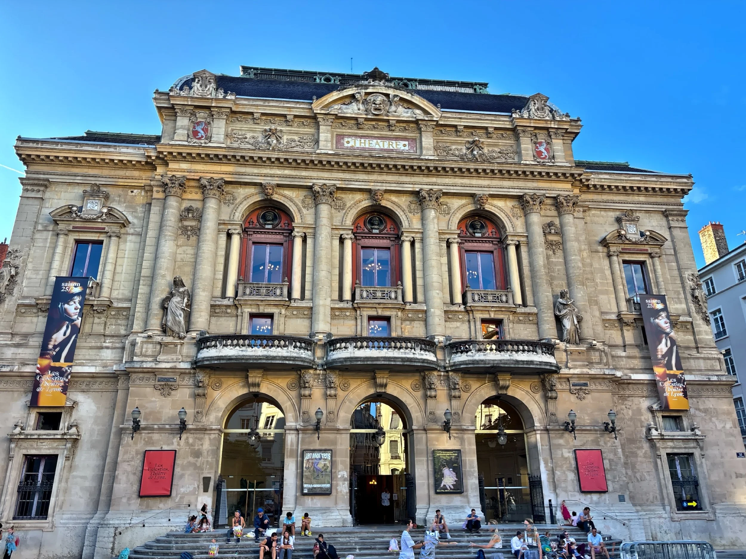  The Theatre des Celestins was inaugurated in 1877. 