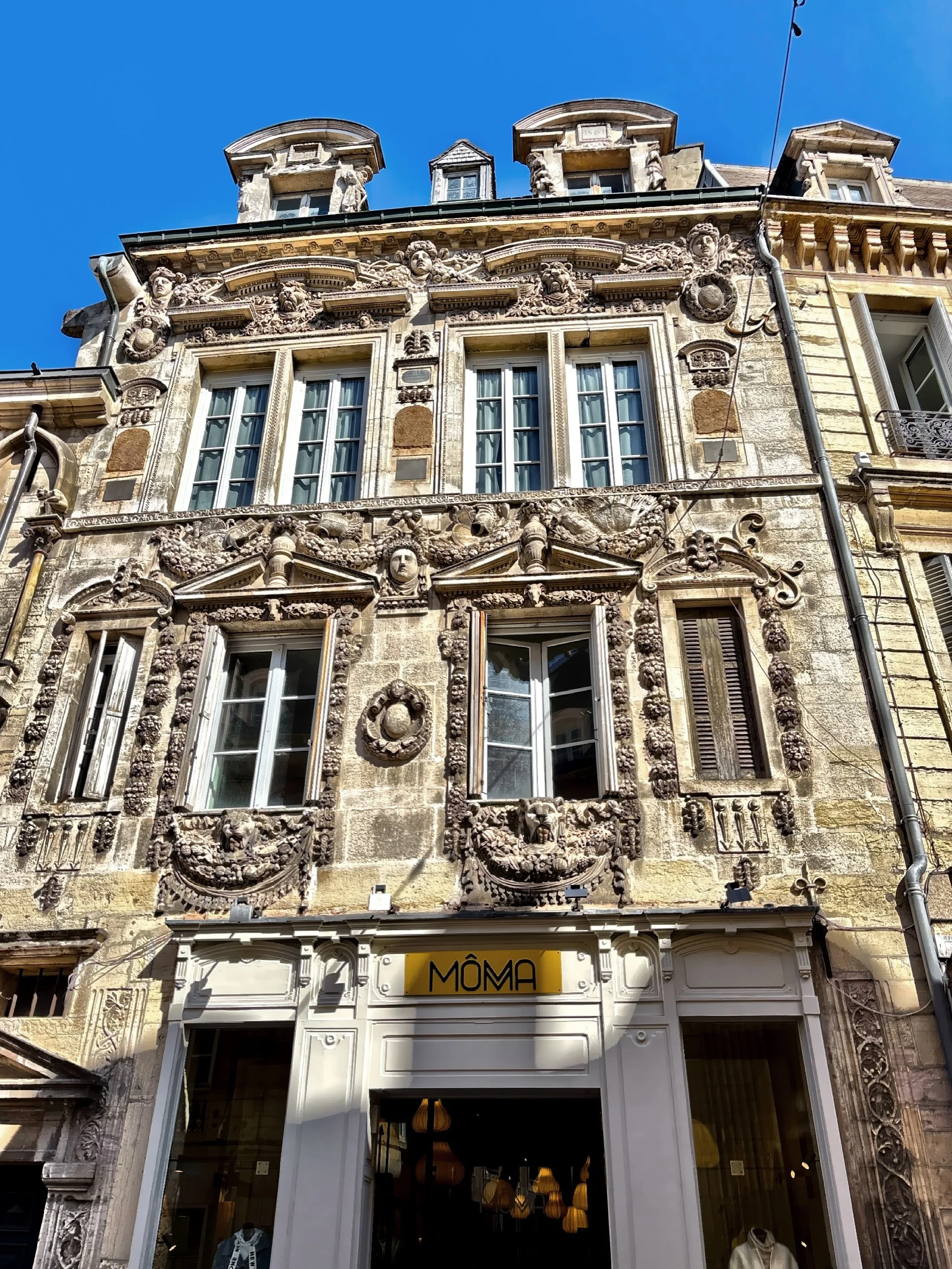  The elaborately decorated Maison Maillard, built for the mayor Jean Maillard around 1561. 