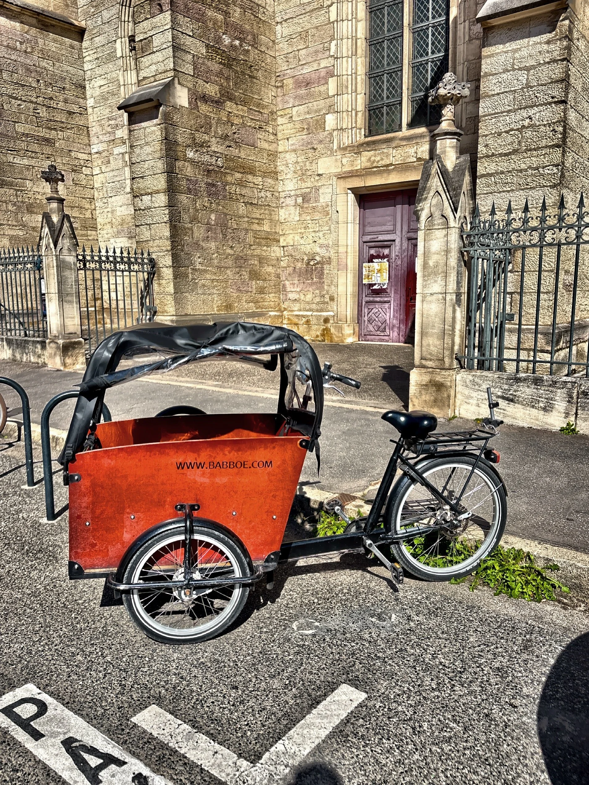 A Babboe Big cargo bike. 