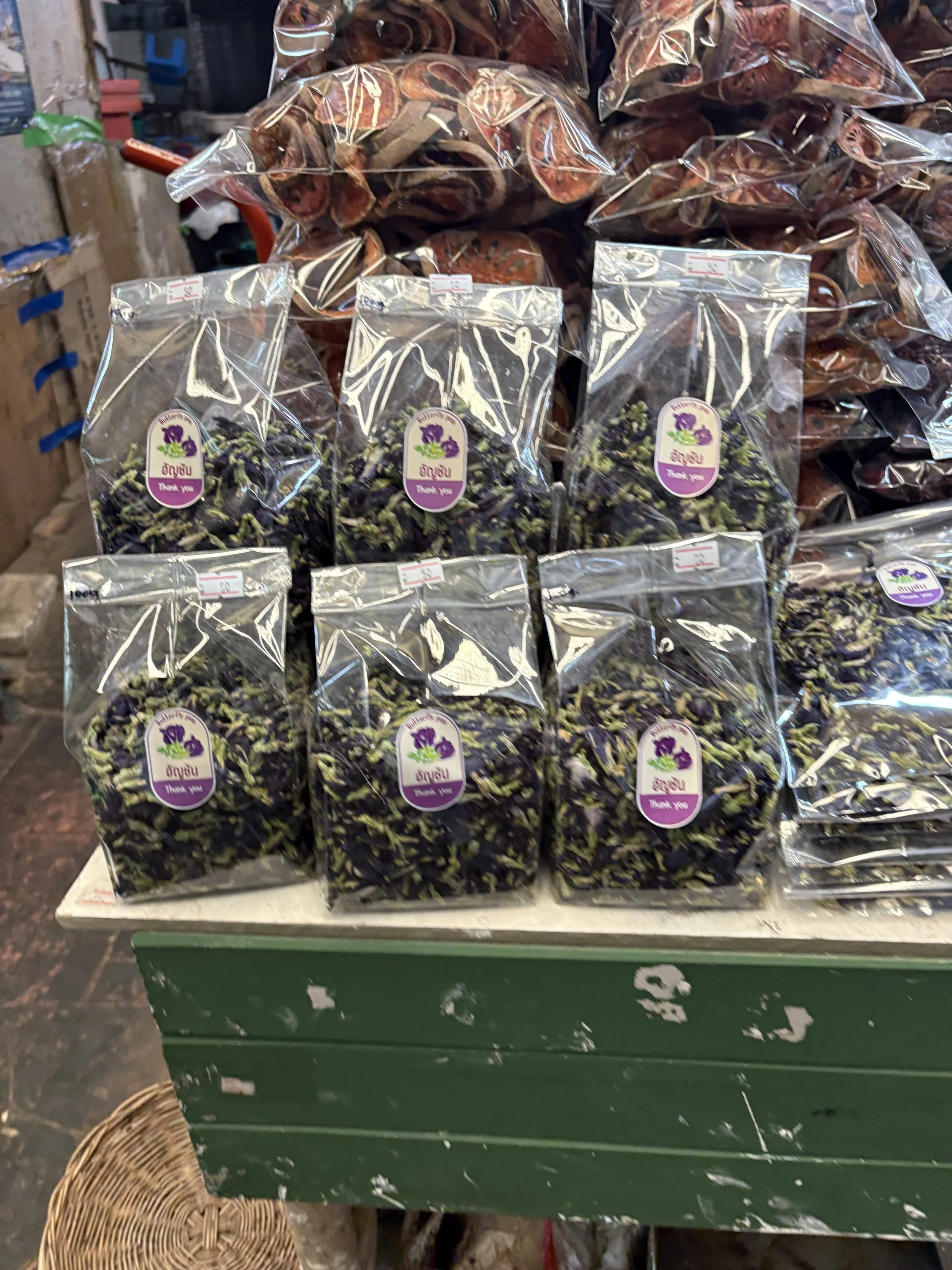  Some areas even have spices and dried ingredients (like chilies). 