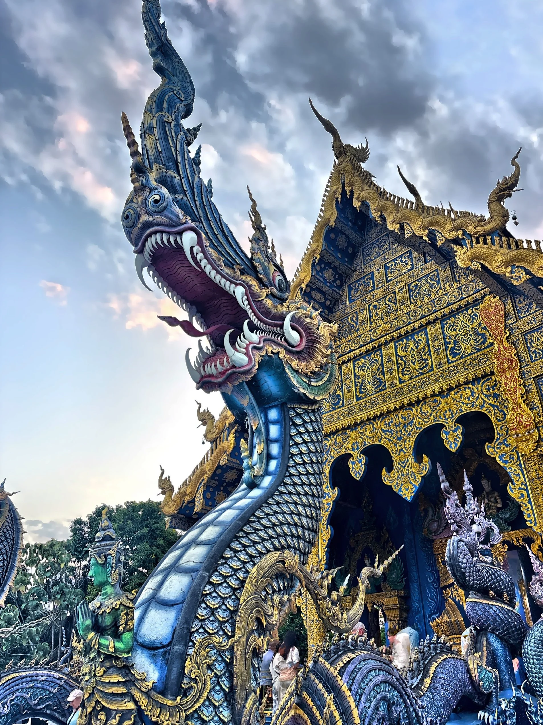  Nagas are believed to be guardians of the Buddha and sacred sites. 