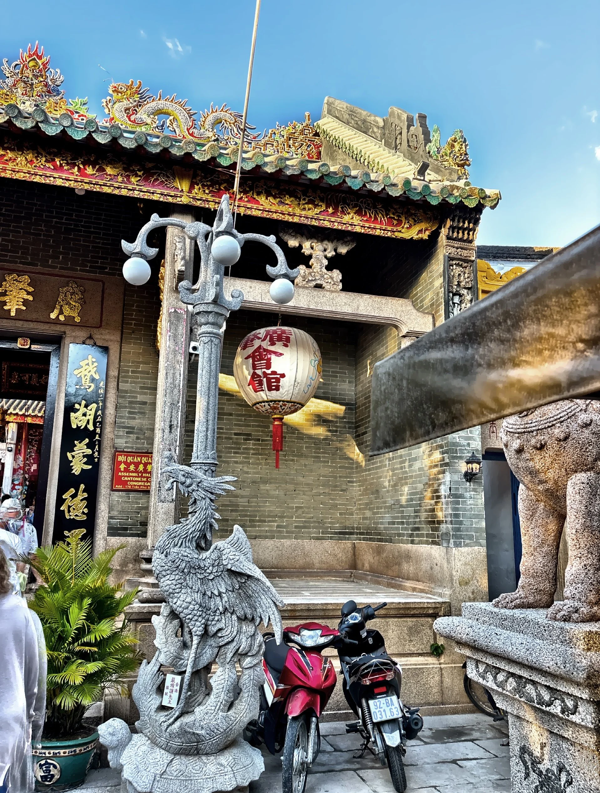  The Cantonese Assembly Hall built around 1885 by Chinese merchants. 