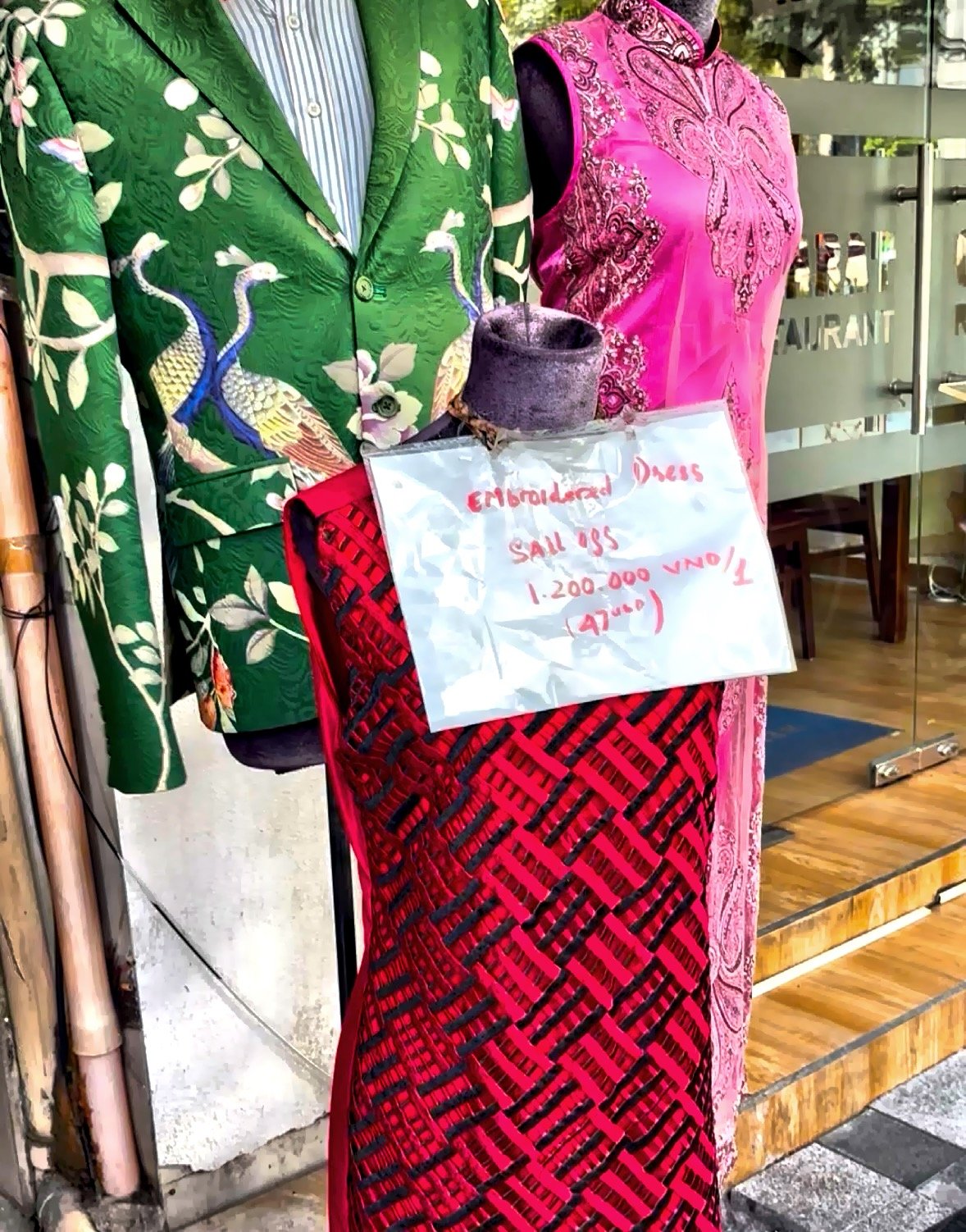  There are many options if you need a suite or dress made, most times in 24 hours. 