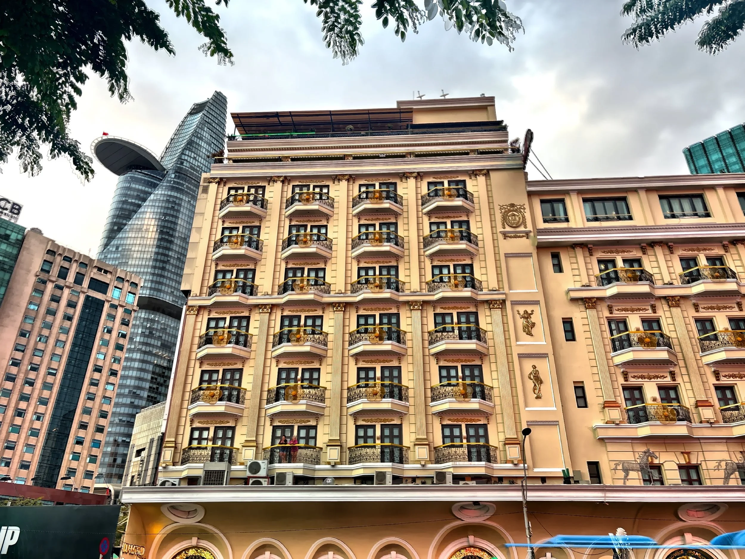  One of the city’s iconic landmarks, the Hotel Majestic Saigon, dates back to 1925. Built in elegant French colonial style, it still stands today overlooking the Saigon River—a timeless reminder of the city’s layered past. 