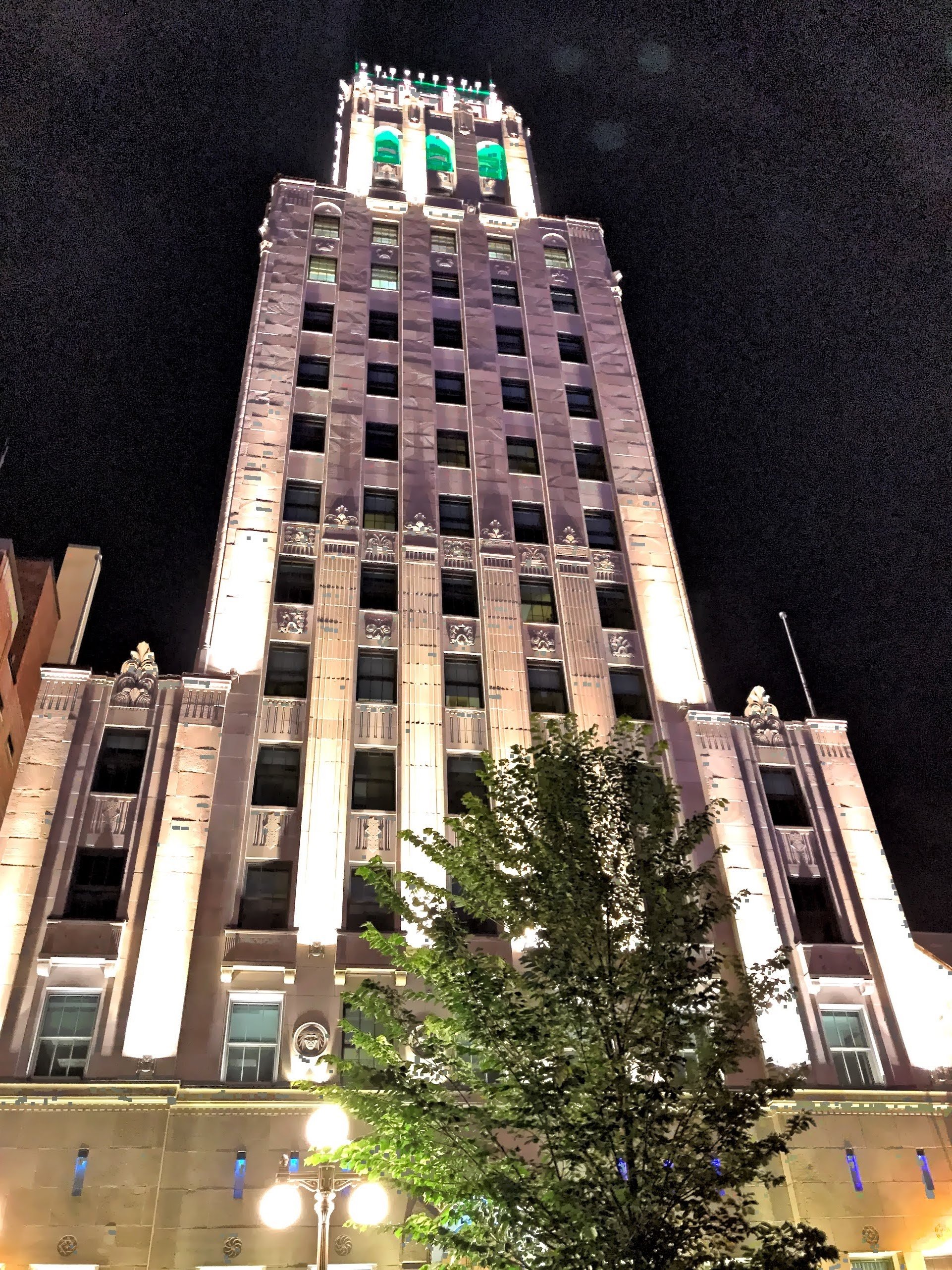 Edifice Price, a historic Art Deco style skyscraper completed in 1930.  