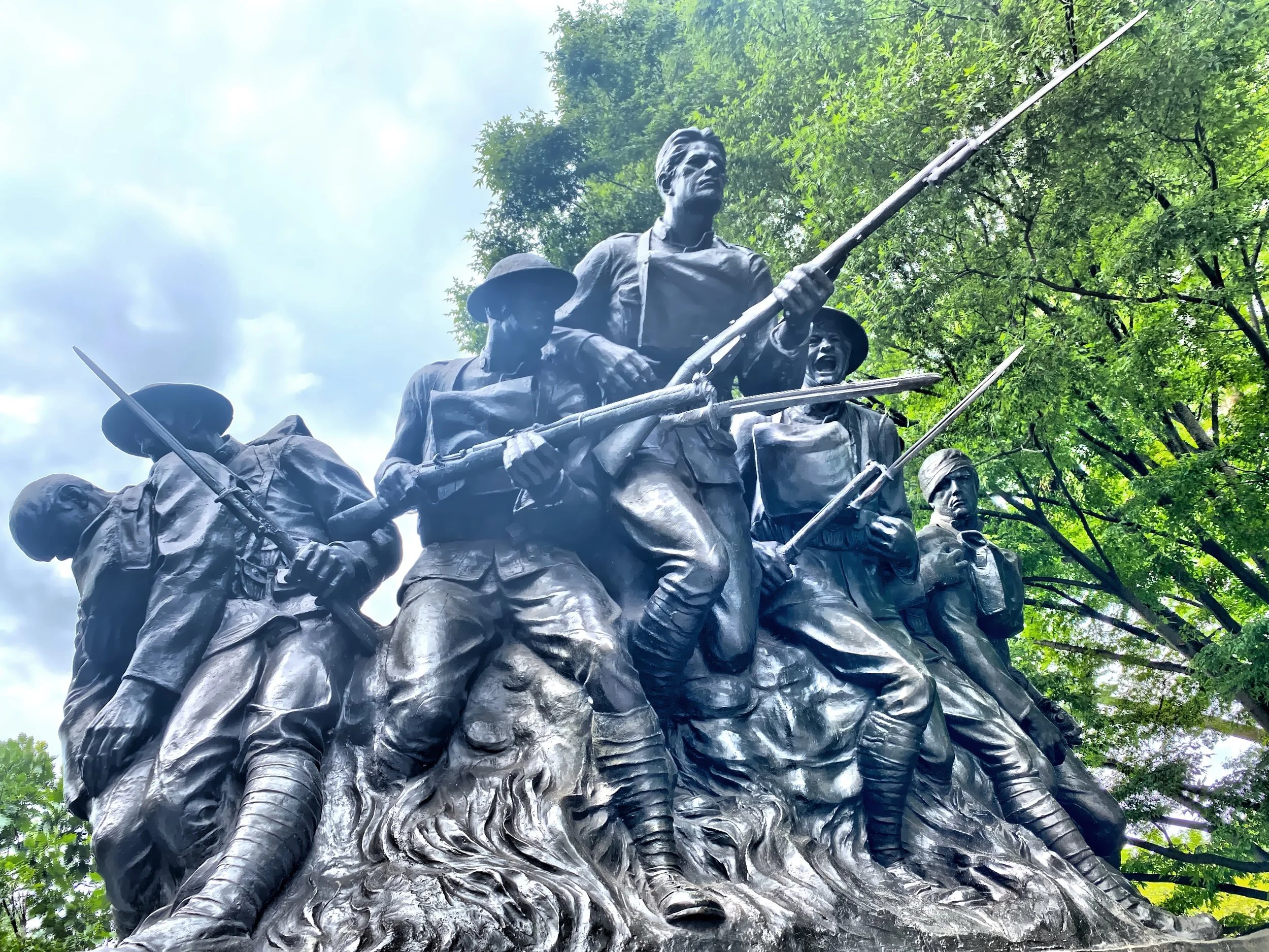  The 107th New York Infantry Regiment Memorial dedicated in 1927. 