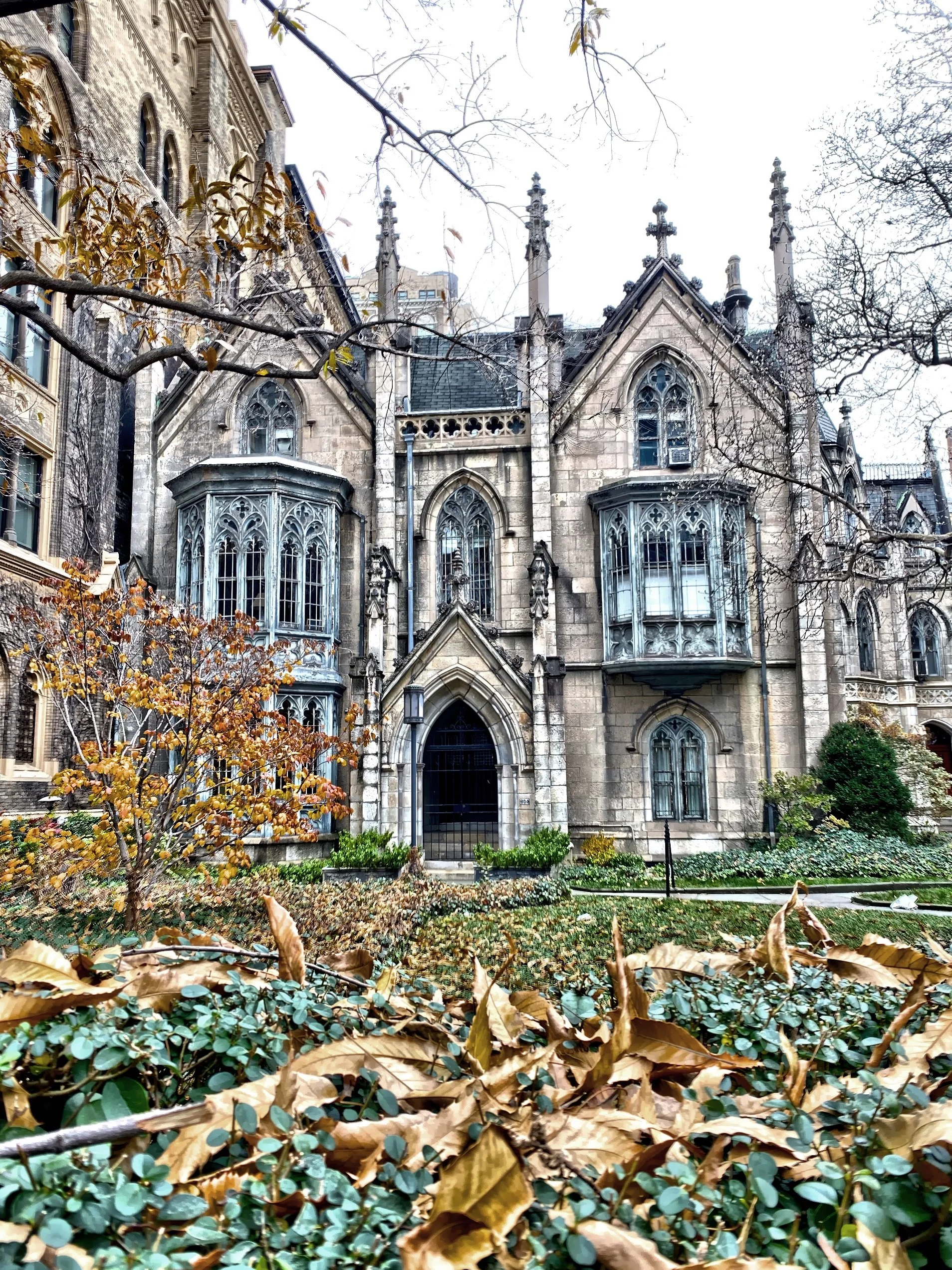  Grace Church and Rectory designed by James Renwick, Jr. and constructed between 1846 and 1847.   
