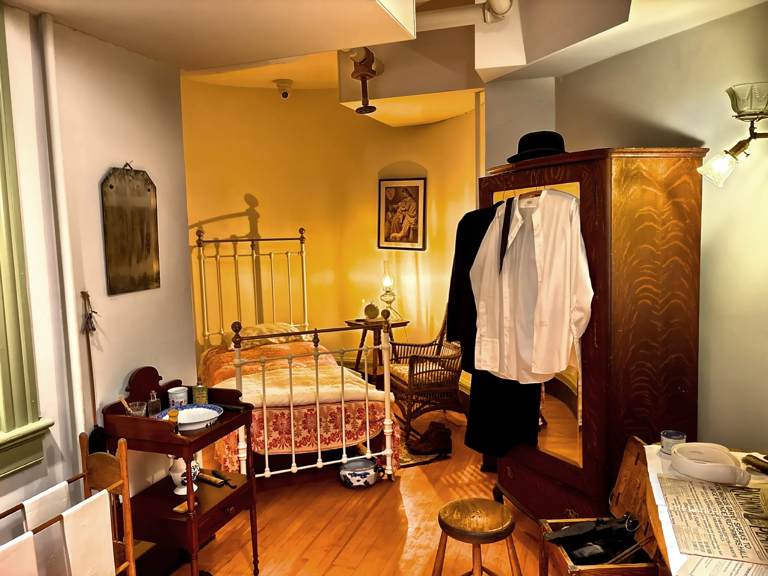  Some staff bedrooms were also in the basement. 