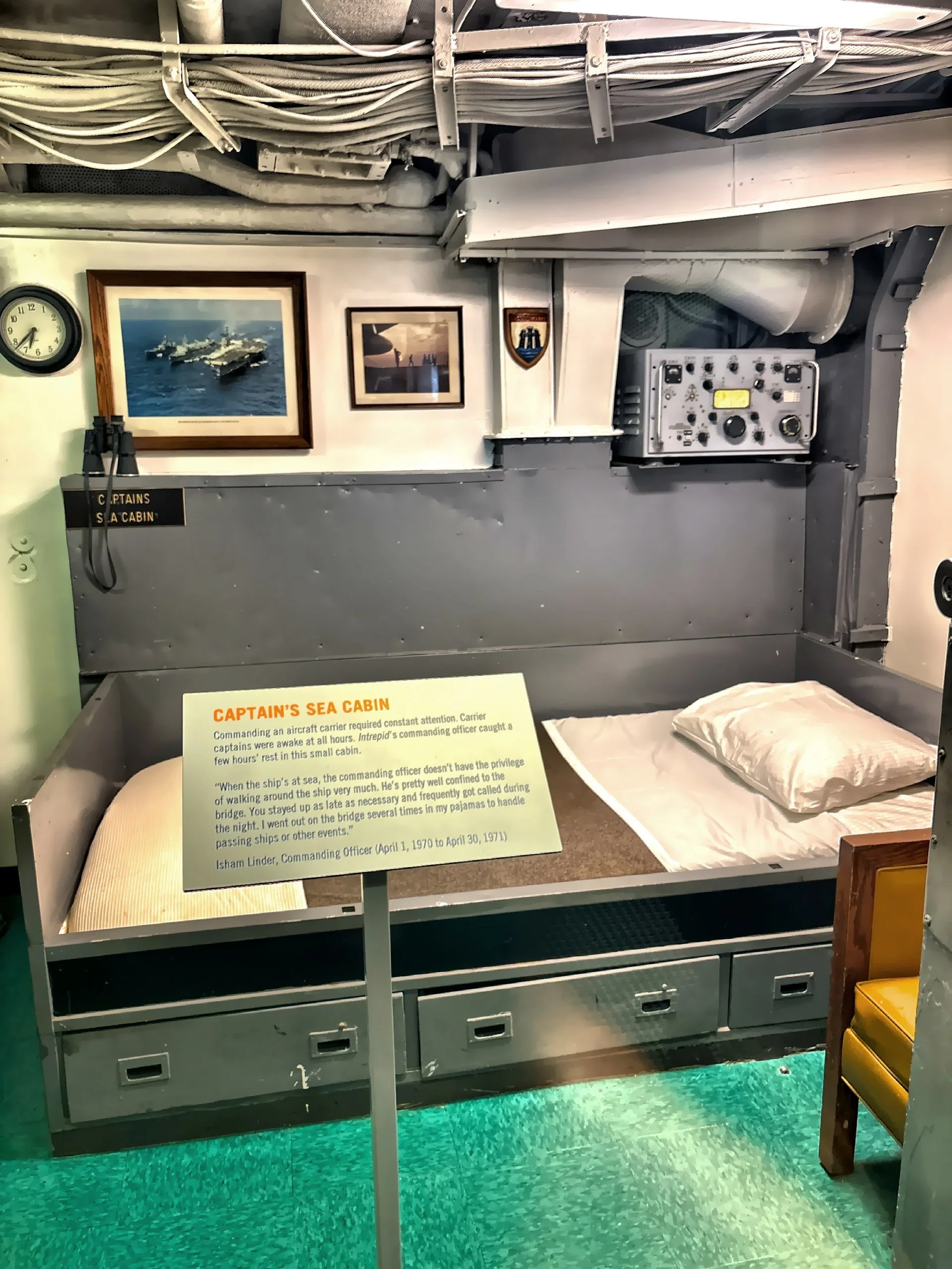  Captain’s sea cabin 