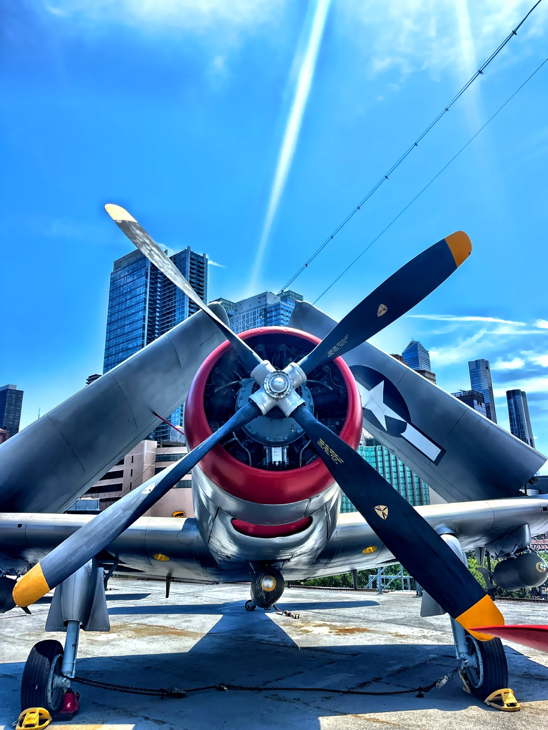  The Republic P-47 Thunderbolt a WWII-era fighter  