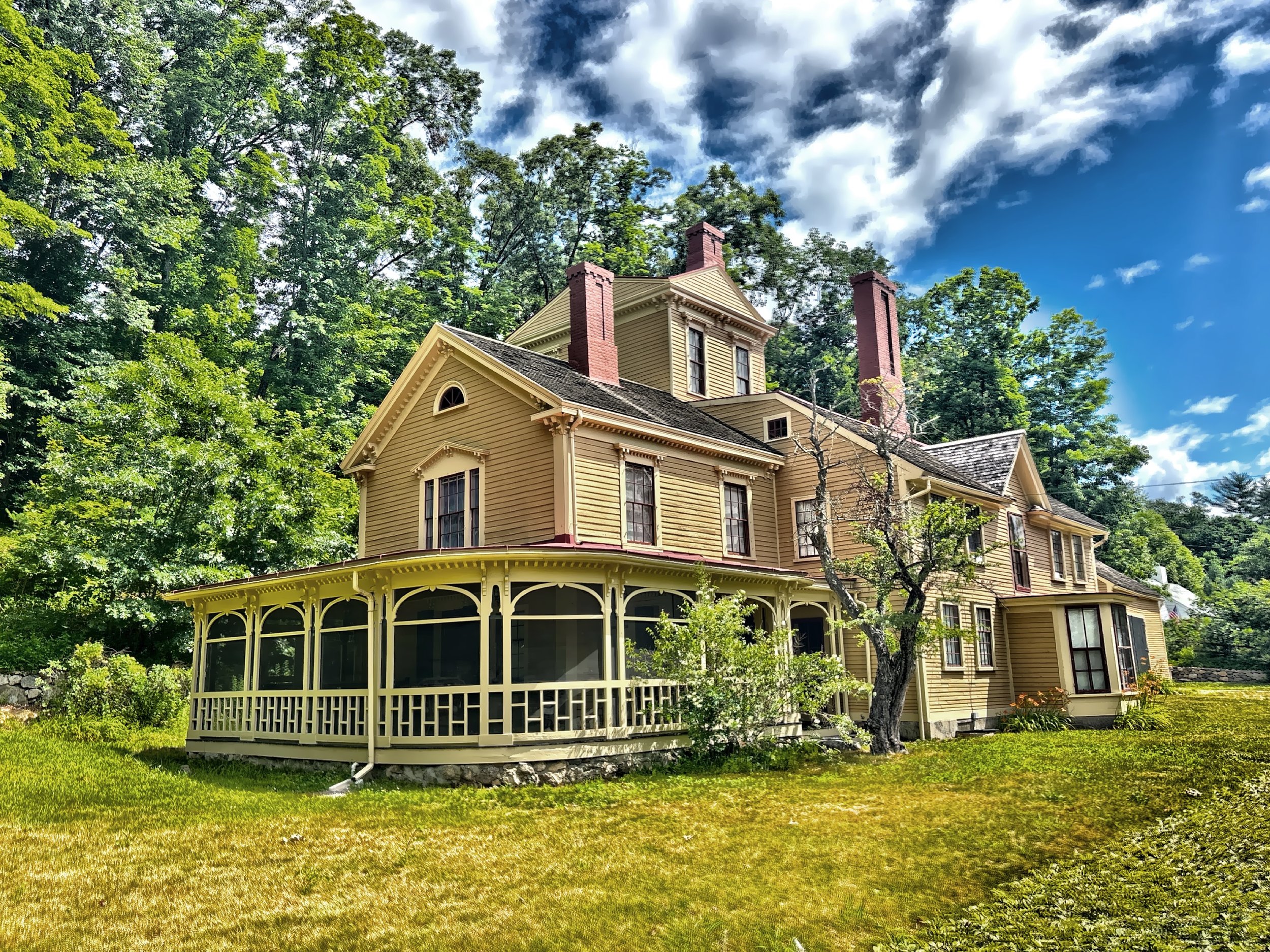  The Wayside is one of Concord’s most significant historic homes and the only house in America known to have been occupied by three major literary families. Dating to the early 18th century, the house was home to Louisa May Alcott and her family, who