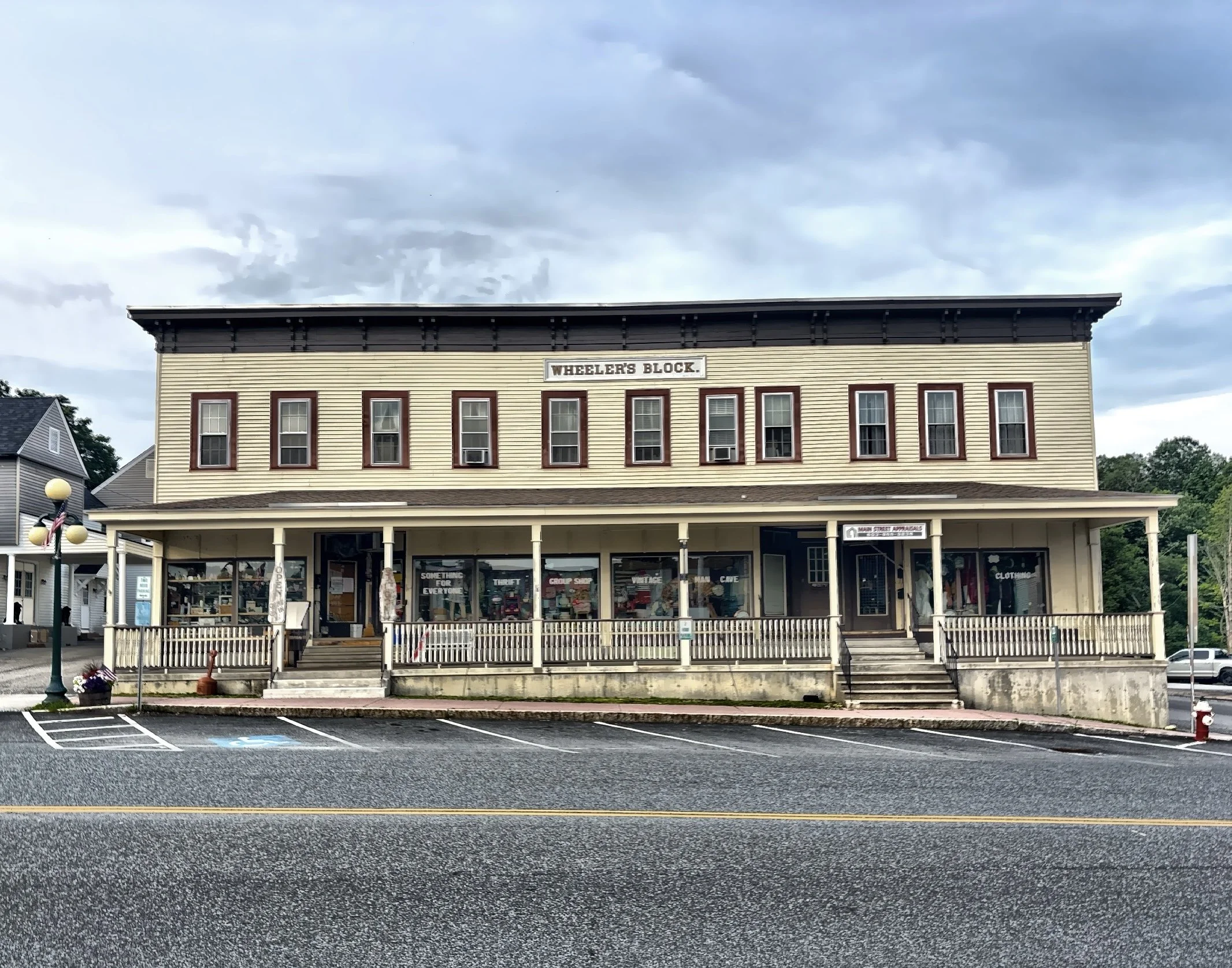  Wheeler Block built in 1858 