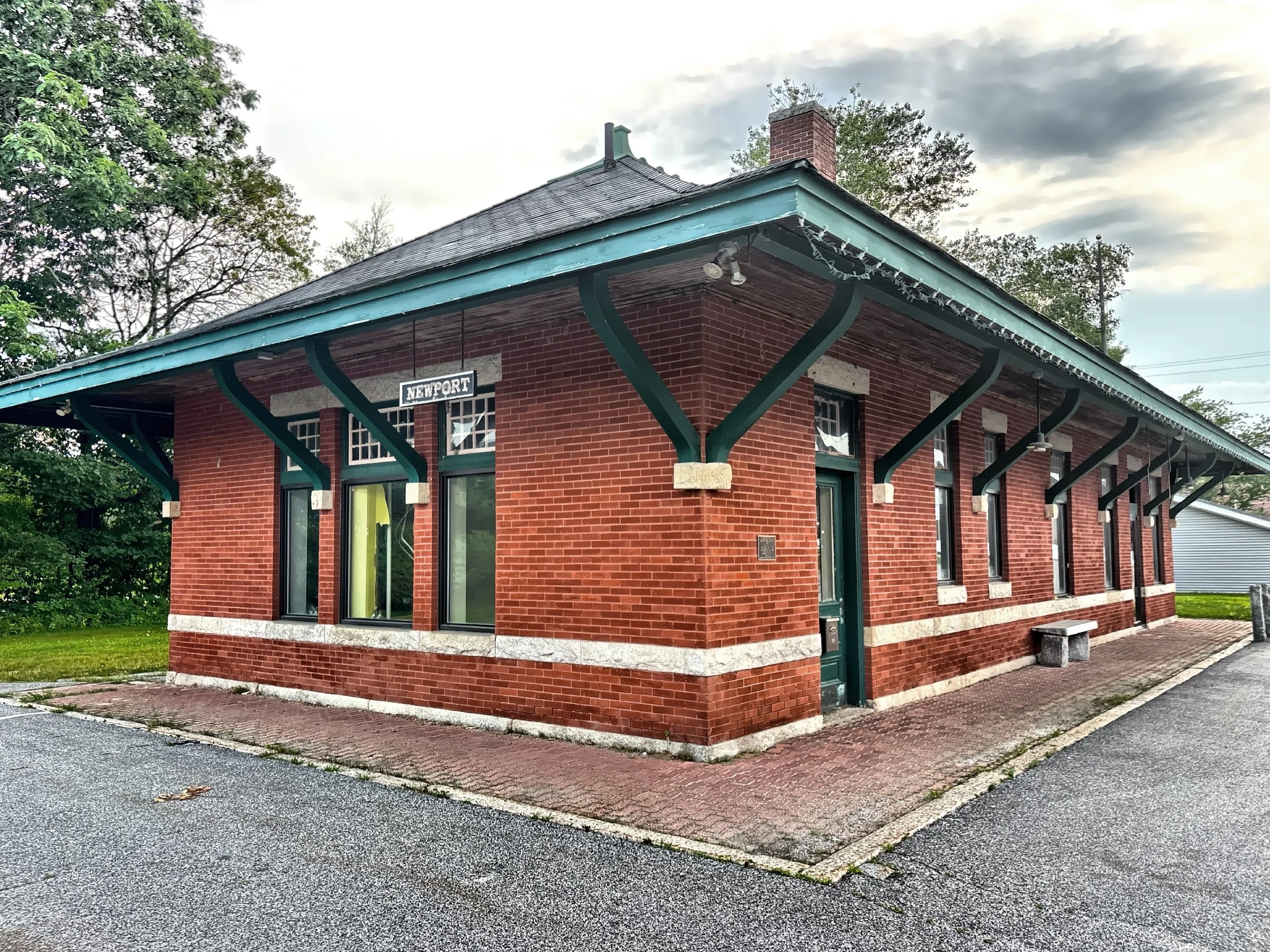  The old train depot 