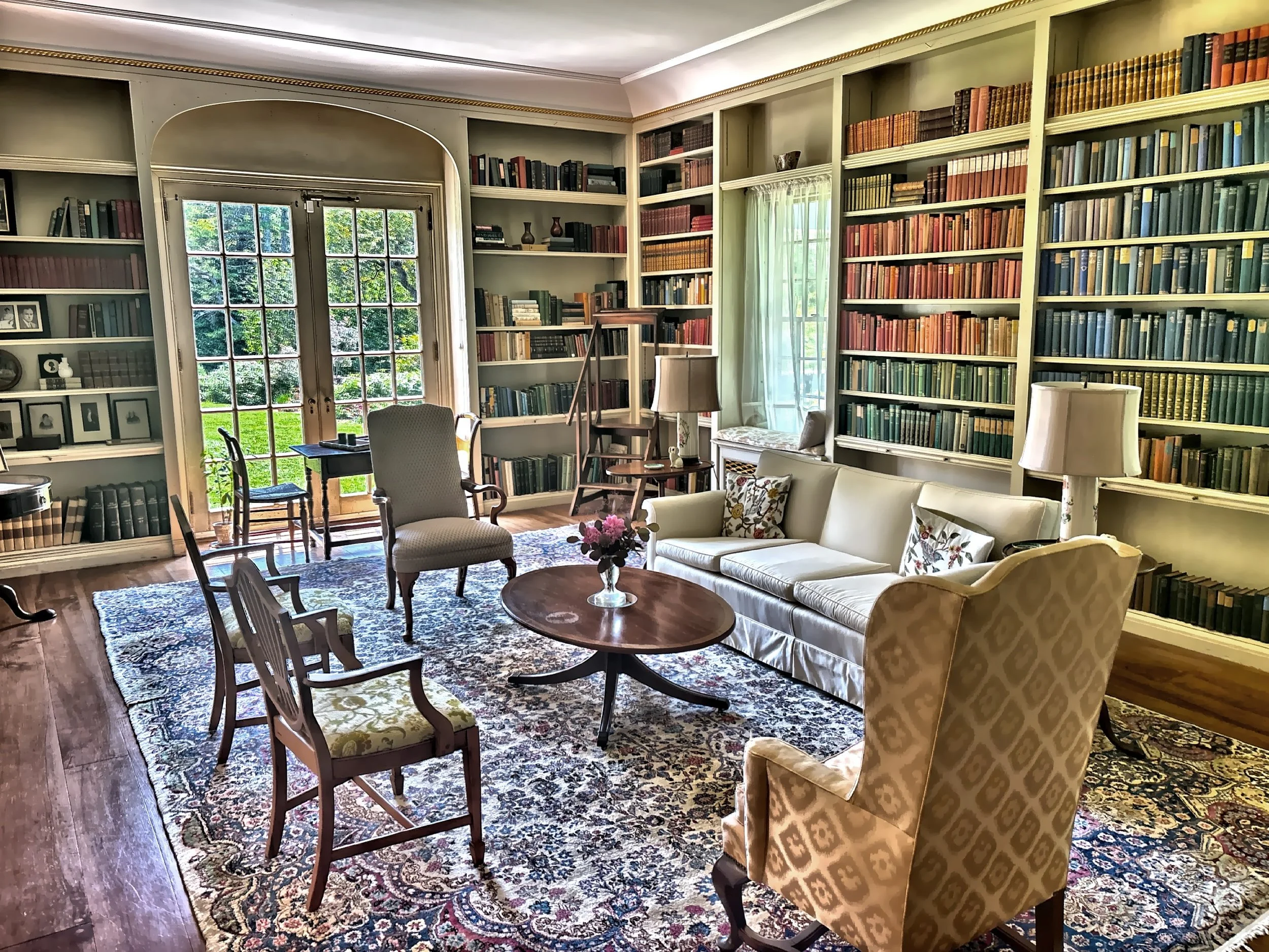  The library reflects the literary heritage of a diplomat and statesman. 