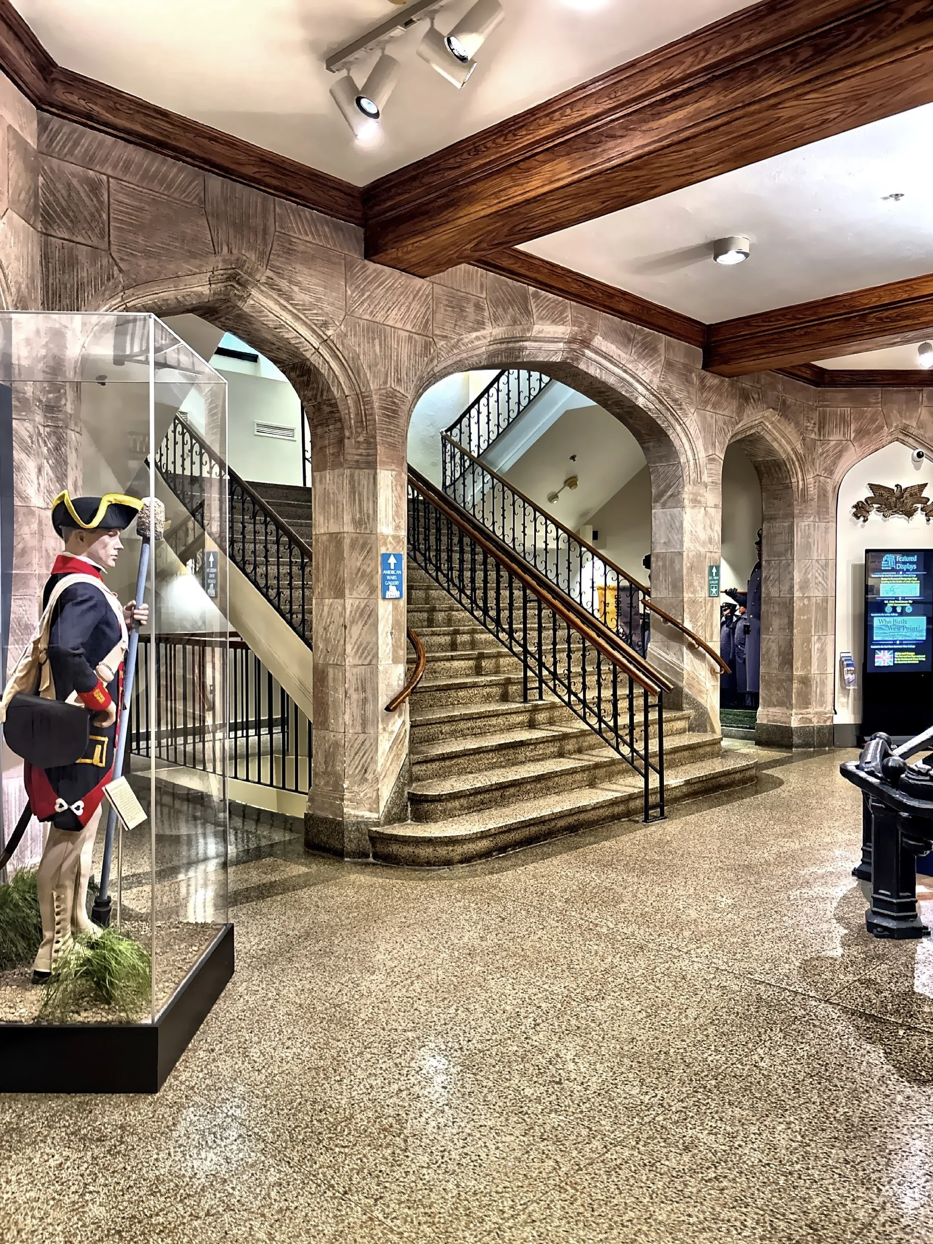  The entrance to the West Point Museum 